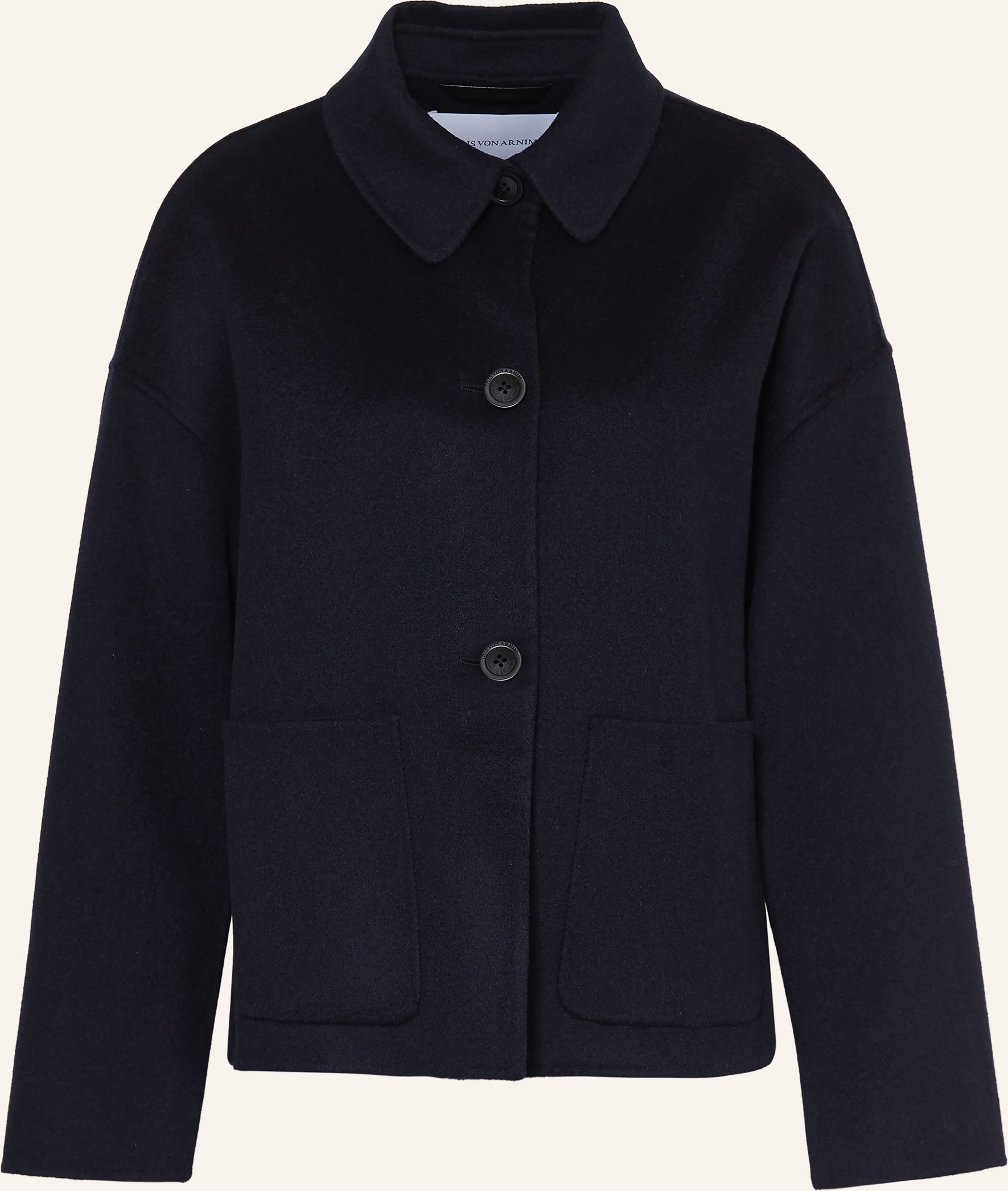 Iris Von Arnim Jacke Davia Mit Cashmere blau