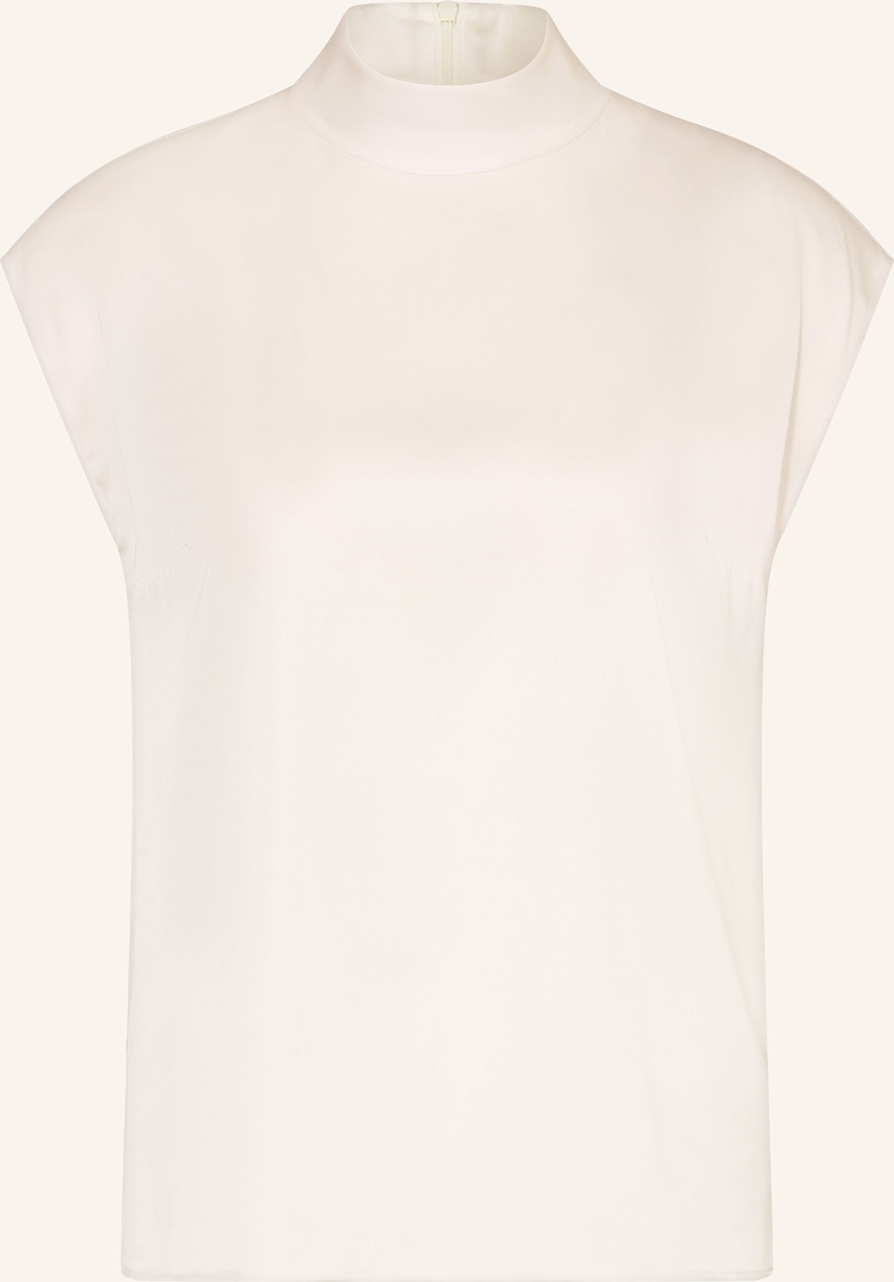 Thumbnail - Boss Blusentop Bidriz Aus Seide weiss