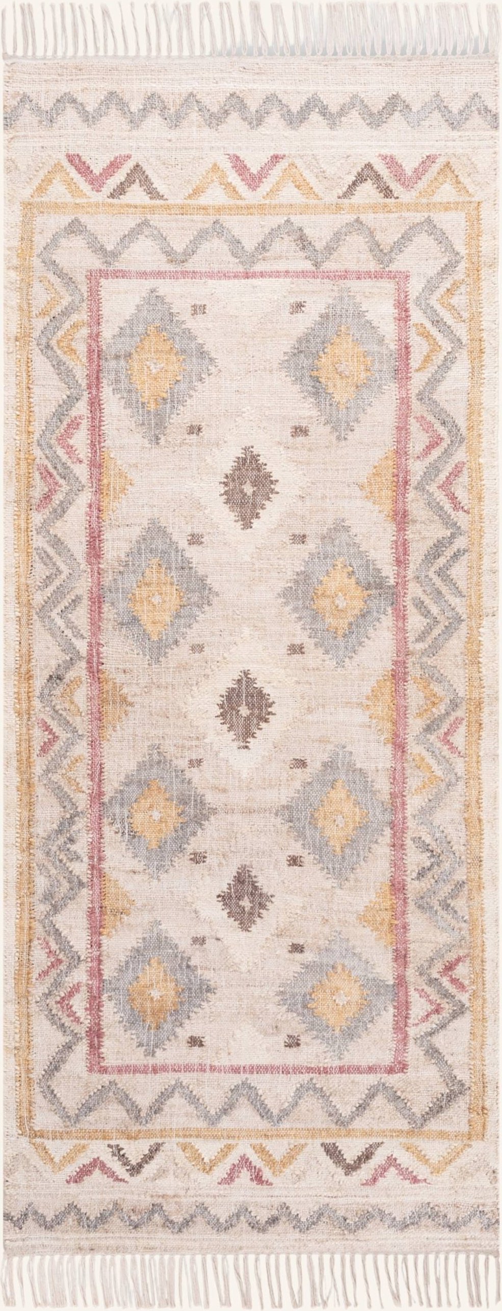 Elle Decoration Teppich Imani gelb