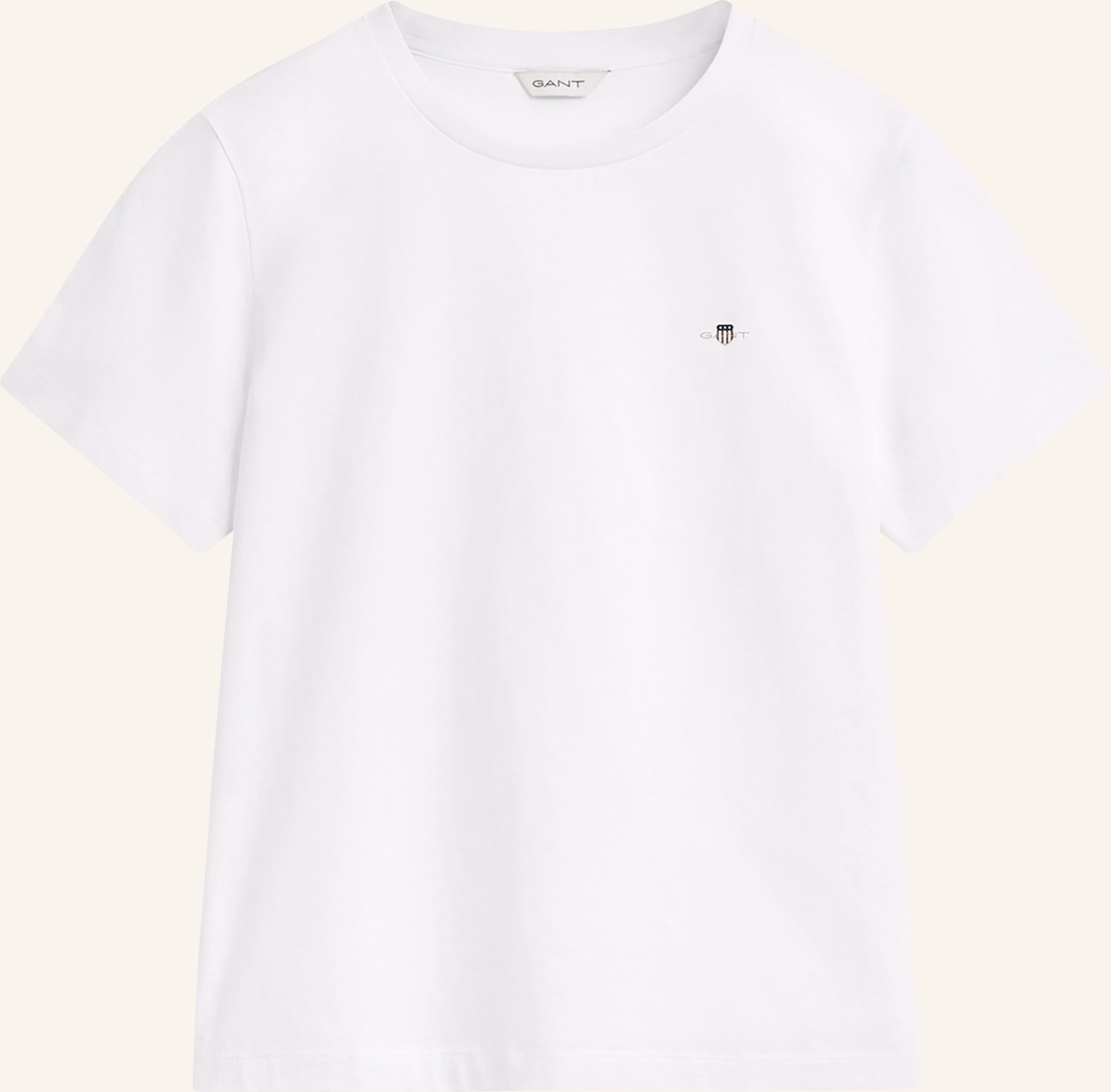 Gant T-Shirt weiss