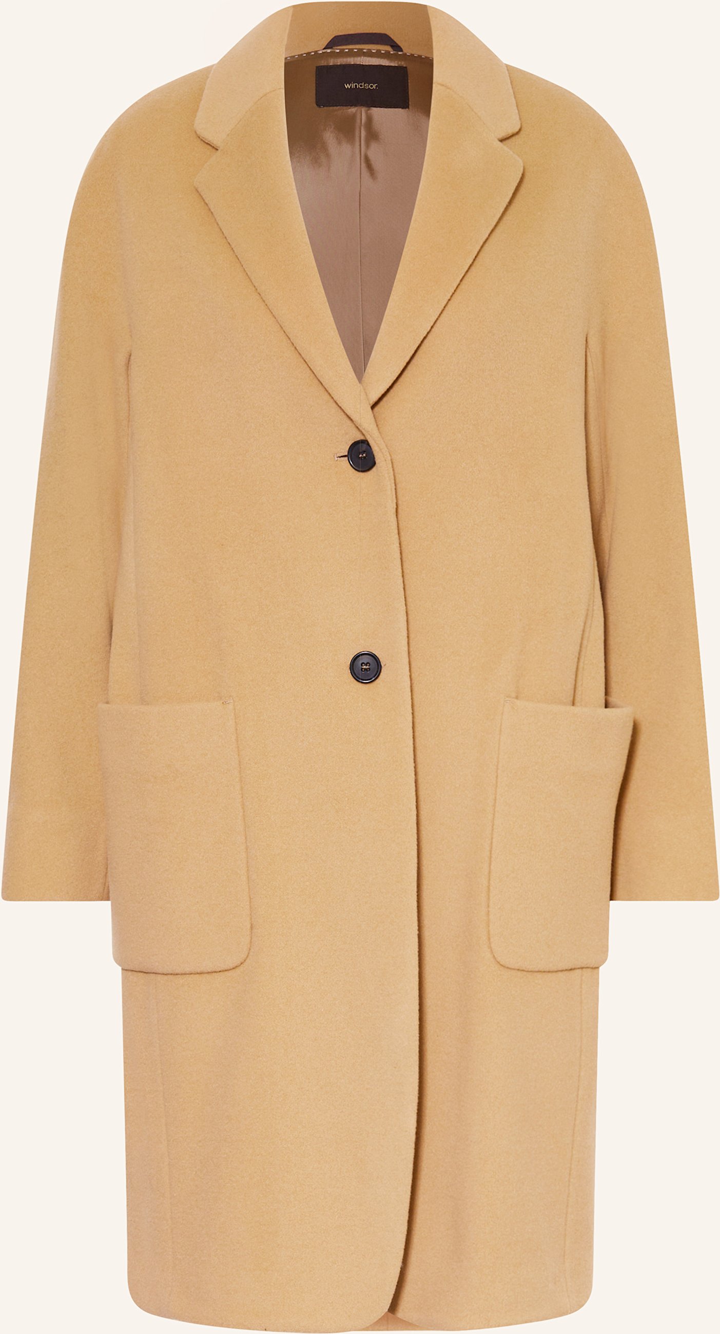 Windsor. Wollmantel beige