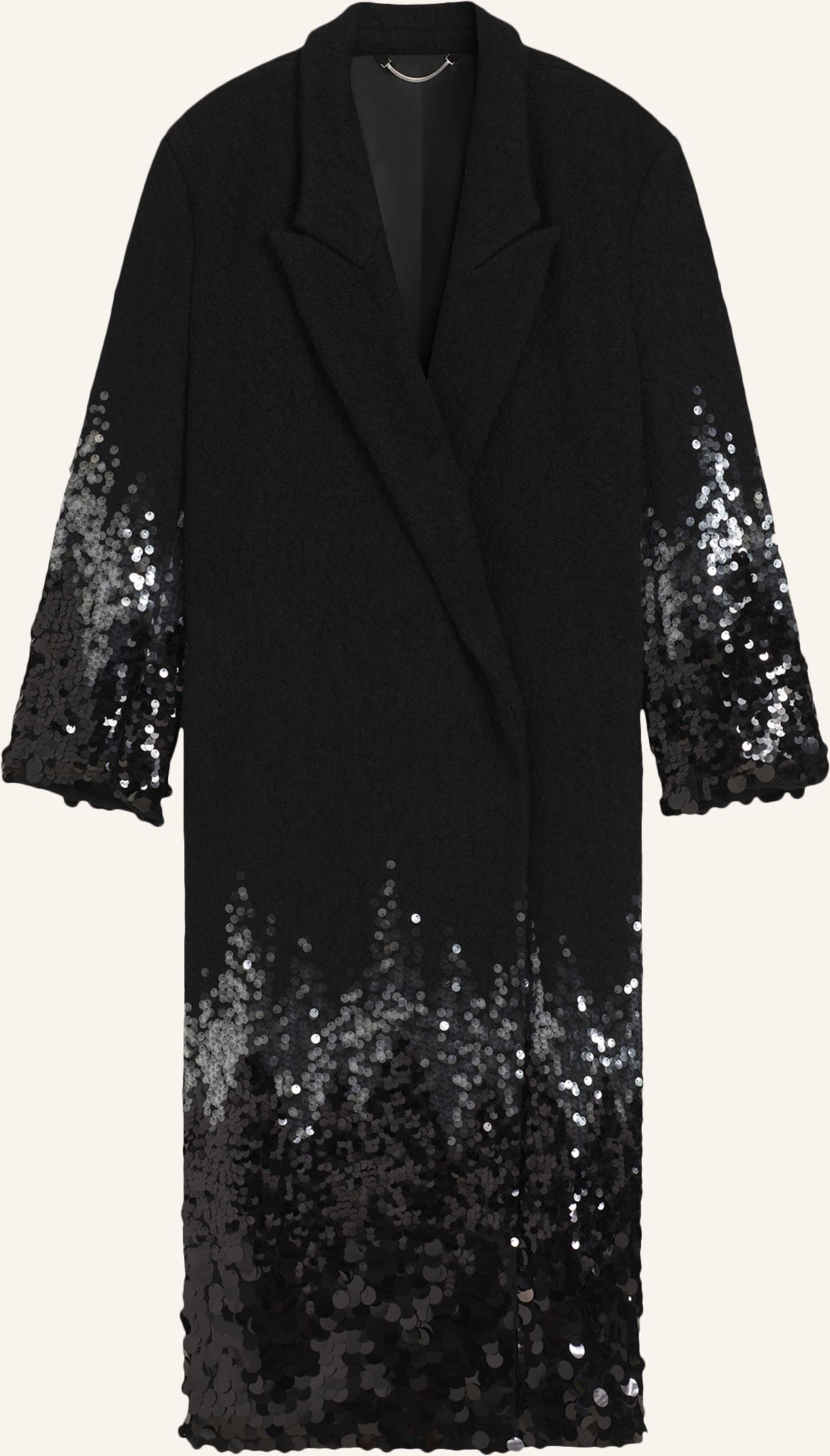 Boss Klassischer Mantel cascana1 Regular Fit schwarz