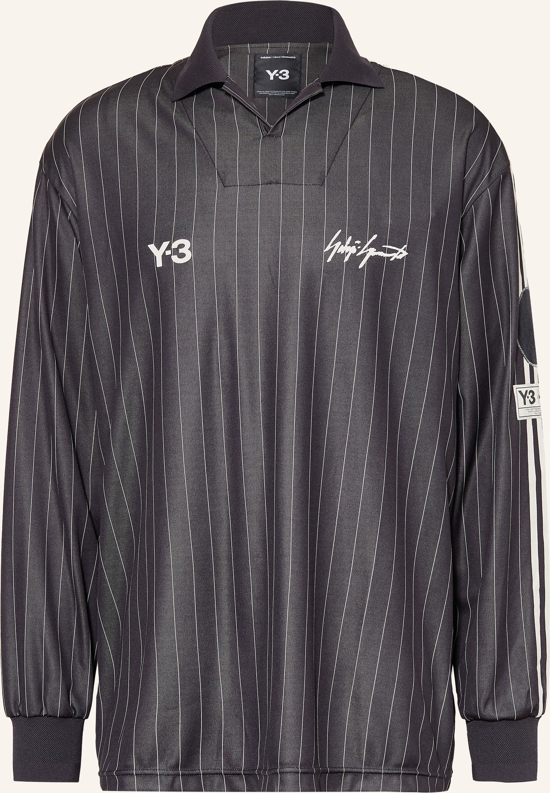Y-3 Longsleeve Zinedine Zidane schwarz