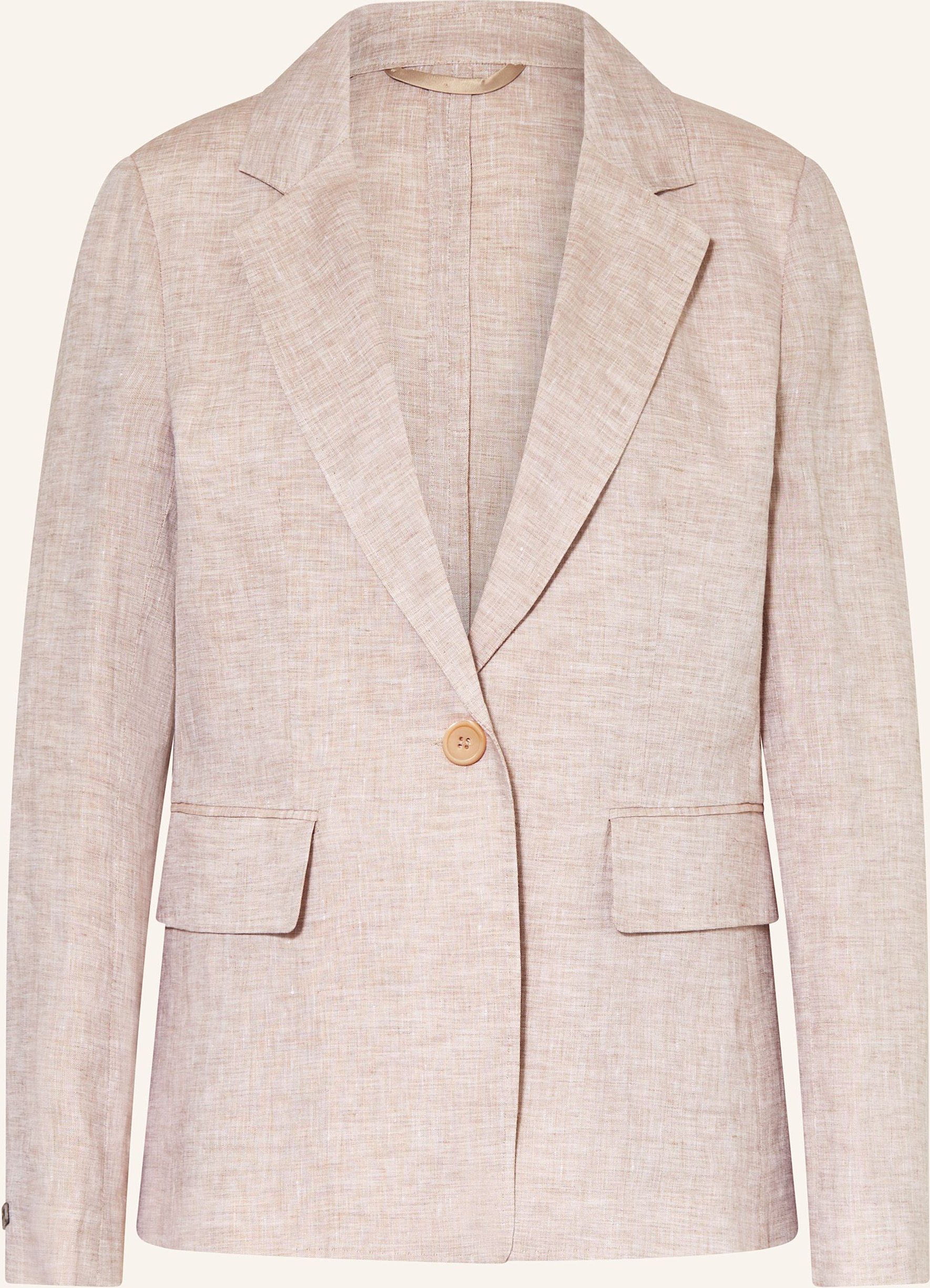 Peserico Leinenblazer beige