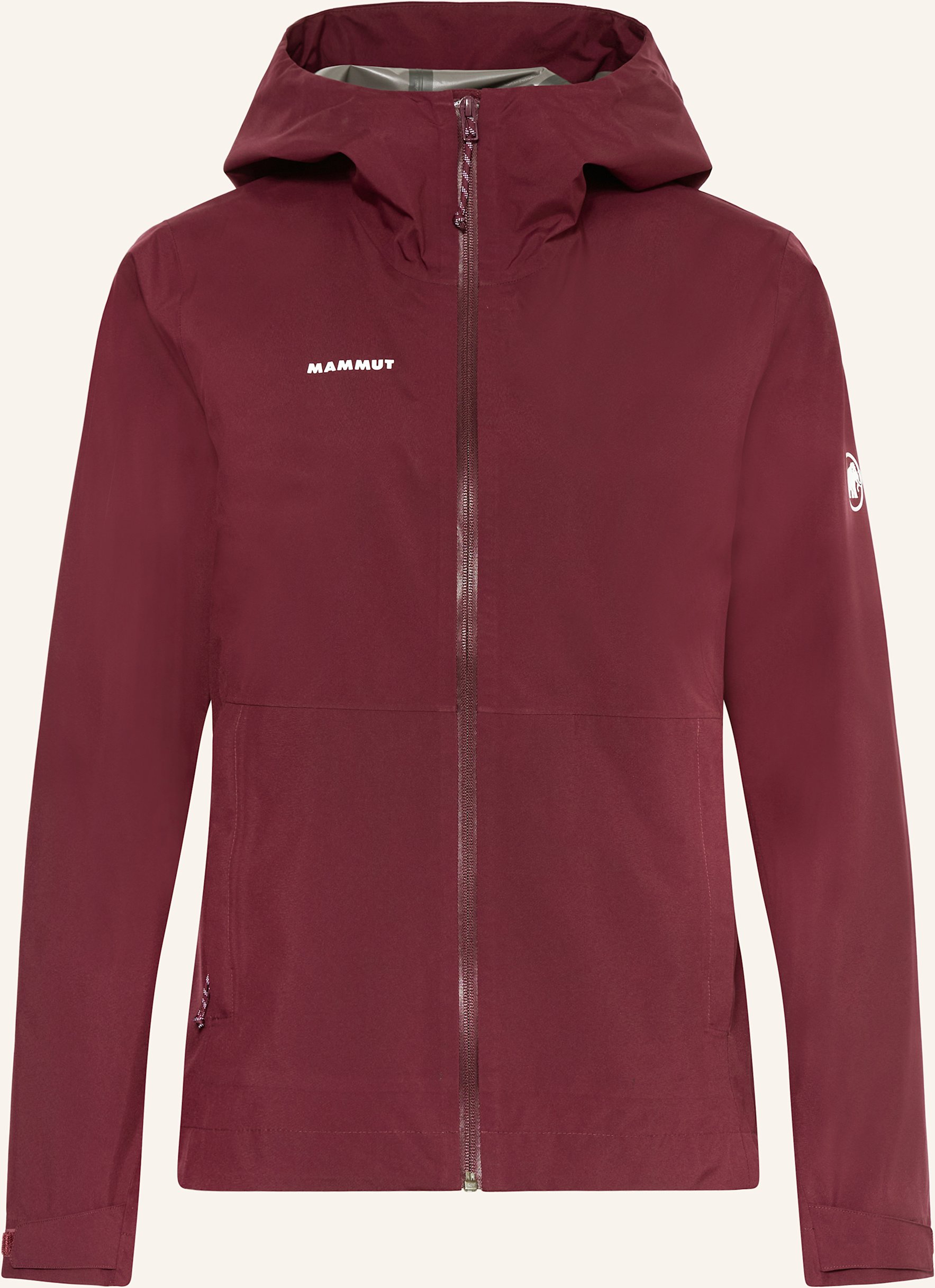 Mammut Hardshell-Jacke Linard Light Hs Hooded rot