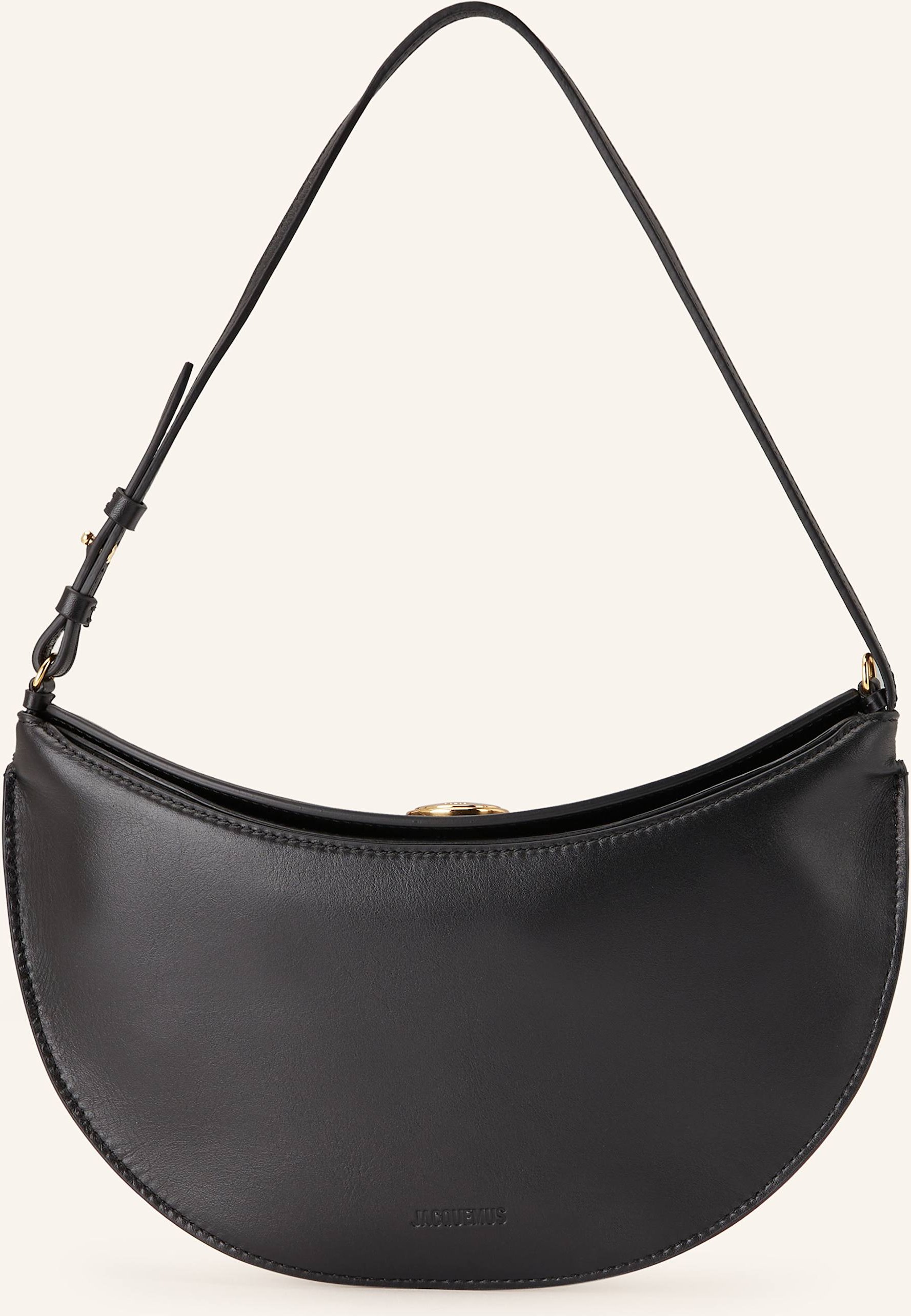 Thumbnail - Jacquemus Schultertasche Le Petit Calisso Rond schwarz