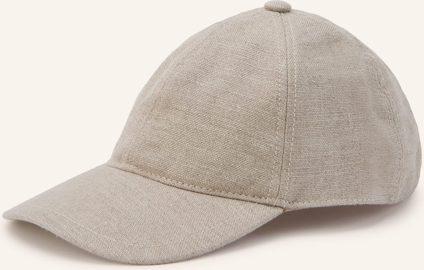 Tiger Of Sweden Leinen-Cap Hent weiss