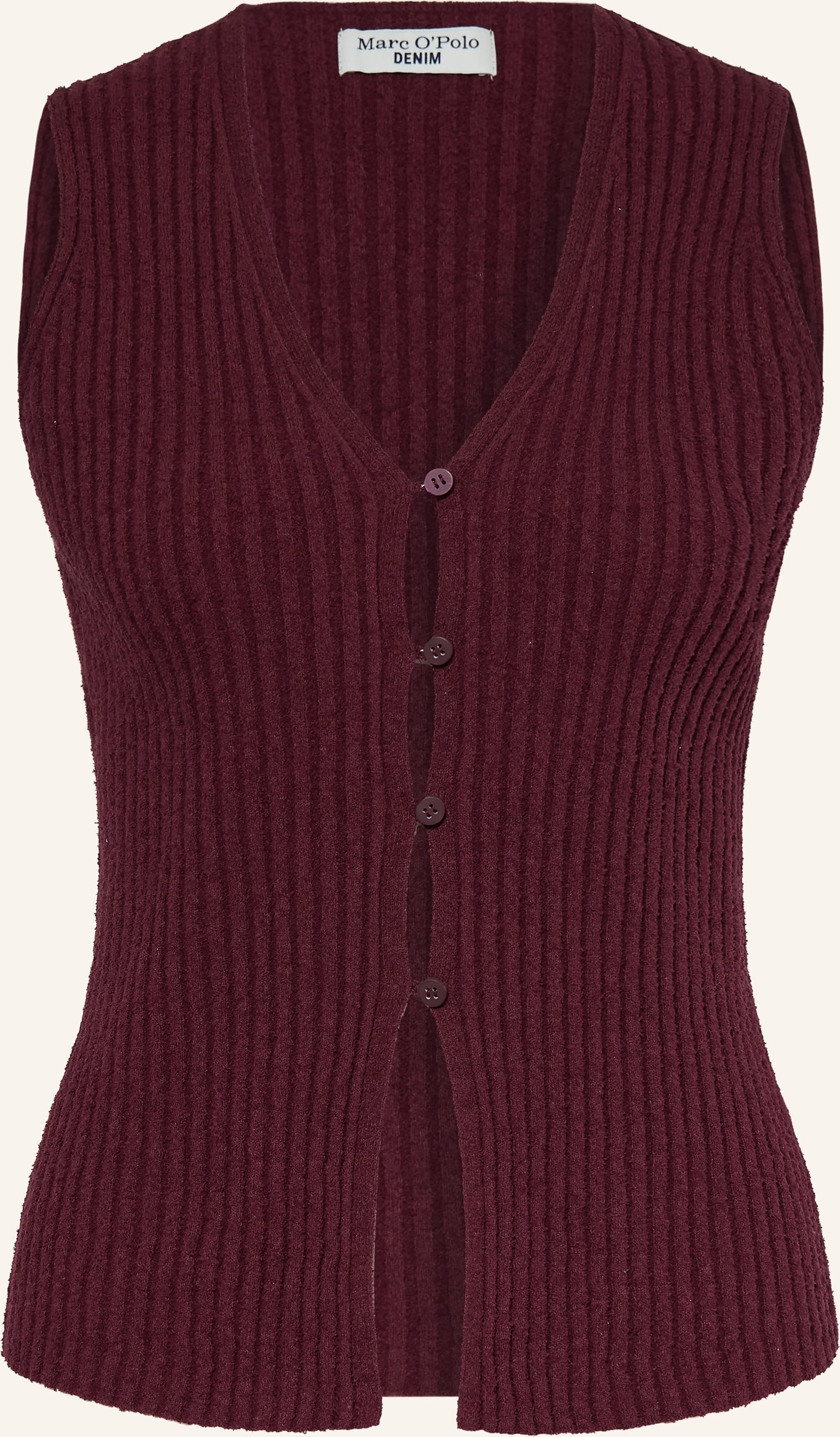 Marc O'polo Denim Strickweste rot