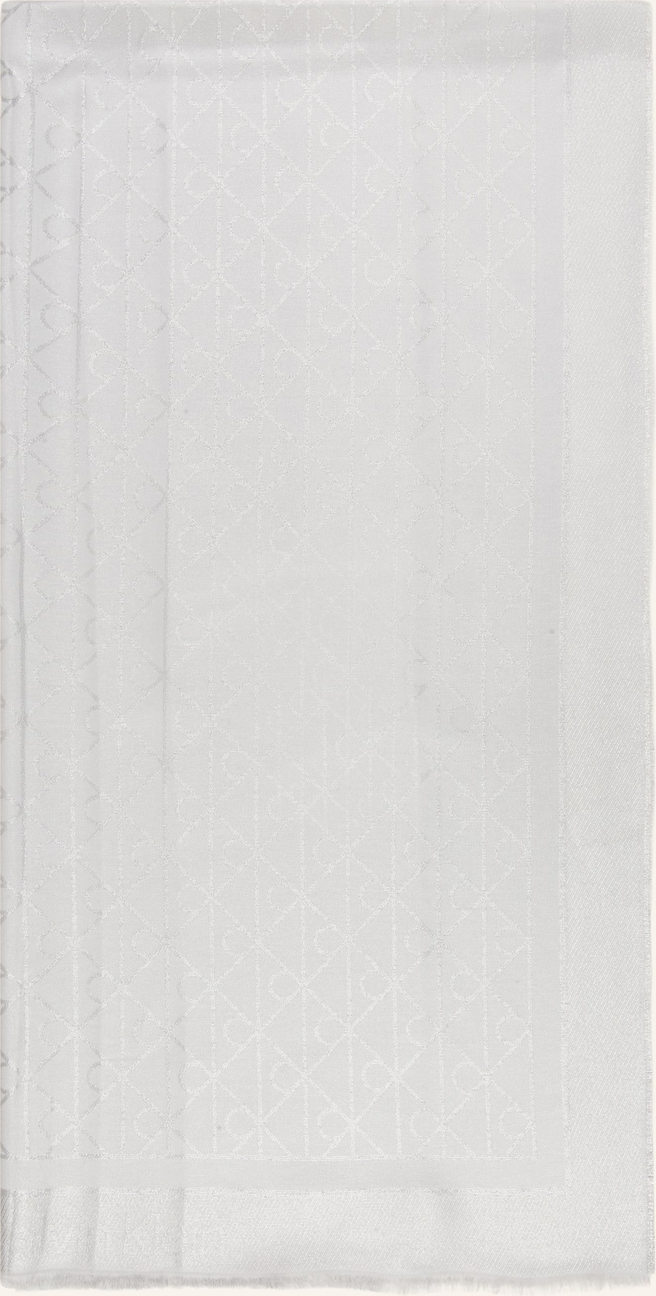 Calvin Klein Schal Mit Glitzergarn grau