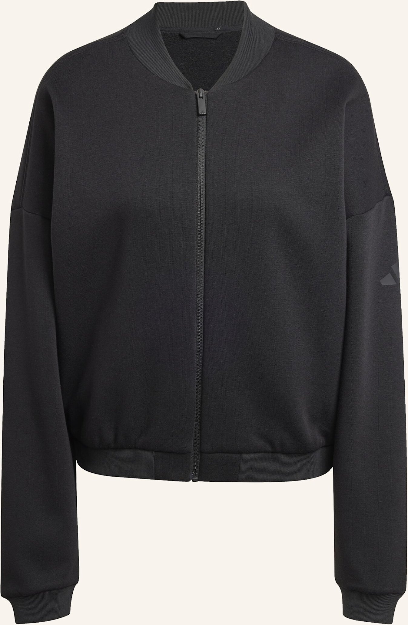 Thumbnail - Adidas Essentials Contemporary Logo Bomberjacke schwarz