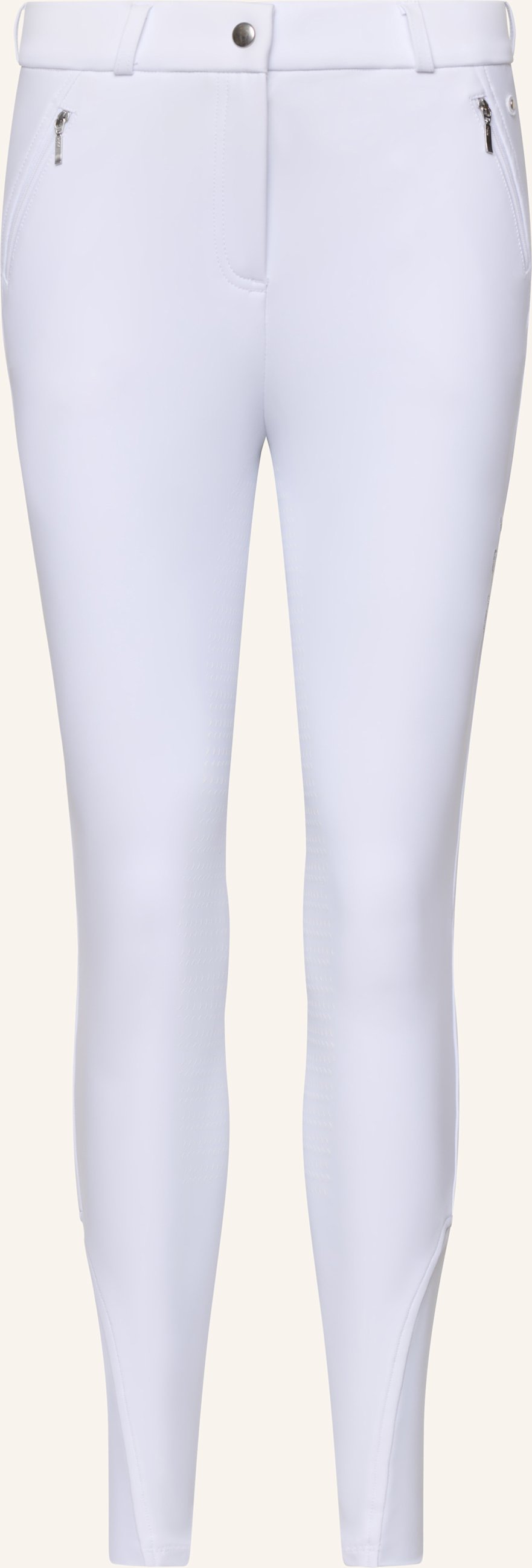 Silver Circle Reithose Biley Full-Grip weiss
