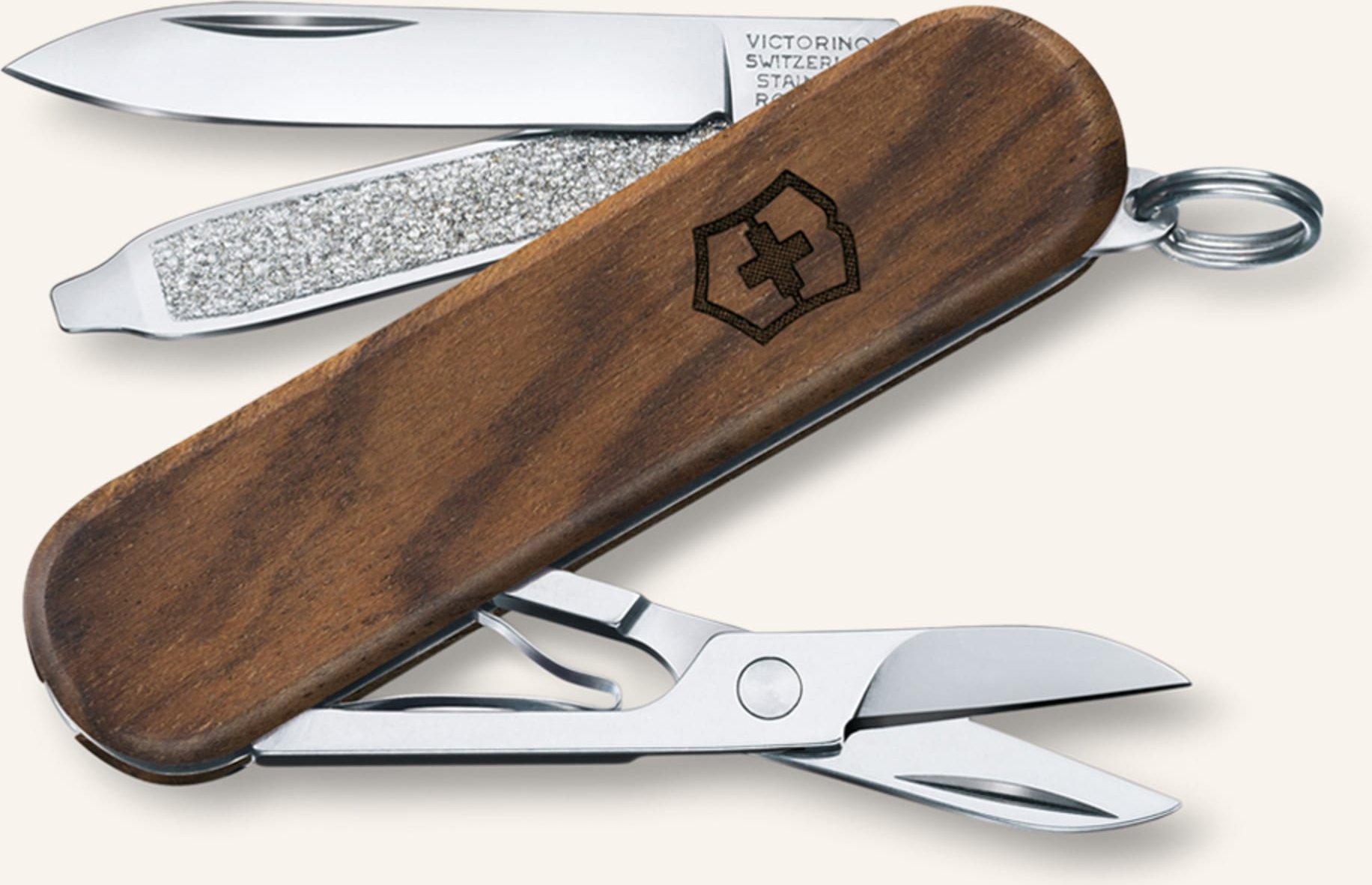 Thumbnail - Victorinox Taschenmesser Classic Sd Wood braun