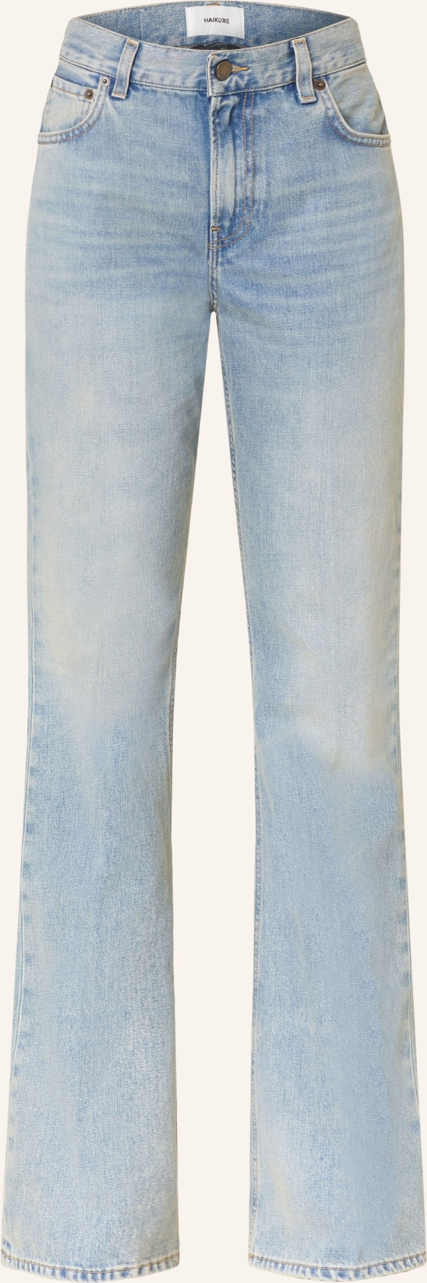 Haikure Bootcut Jeans Flora blau