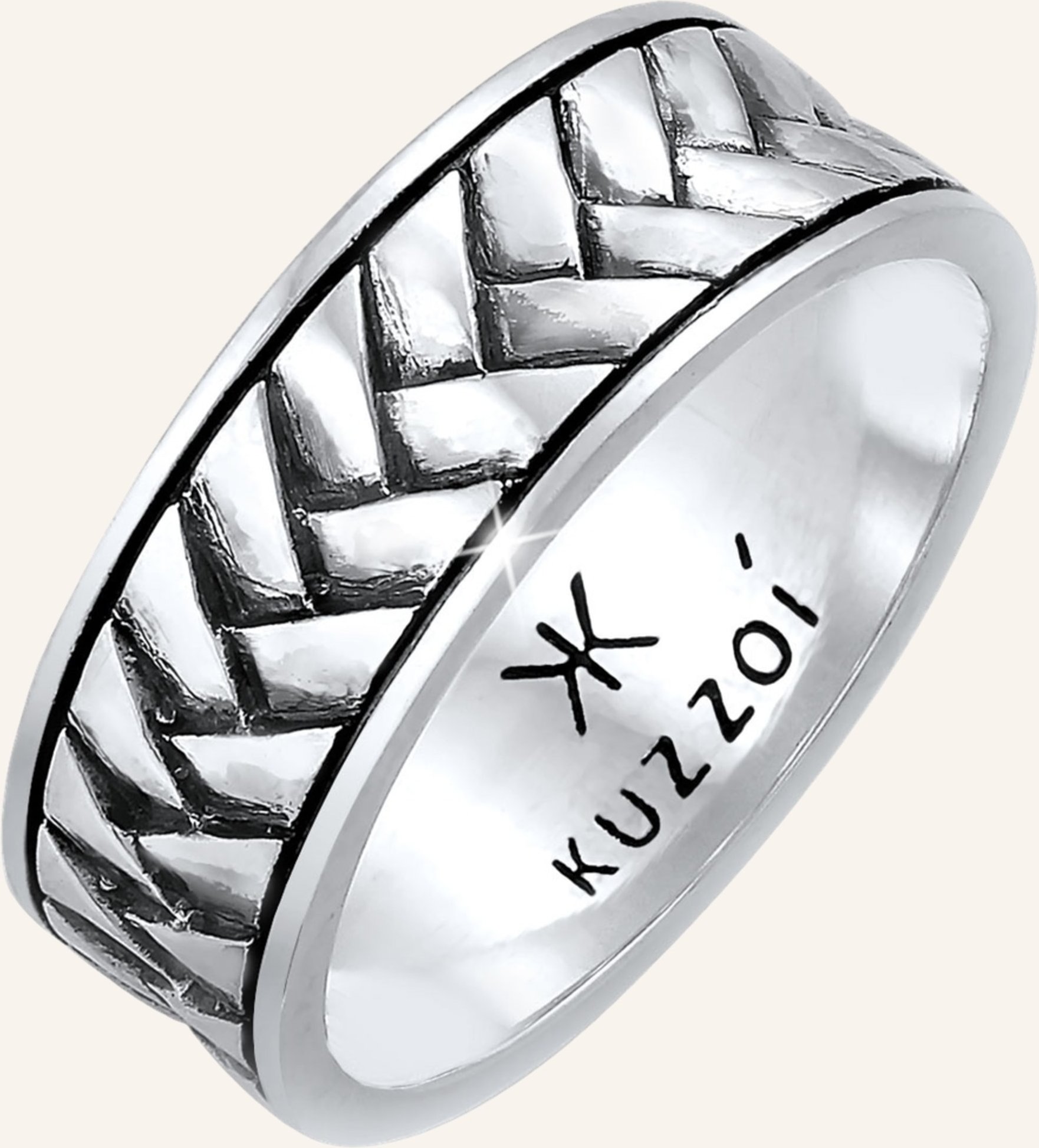 Kuzzoi Ring silber