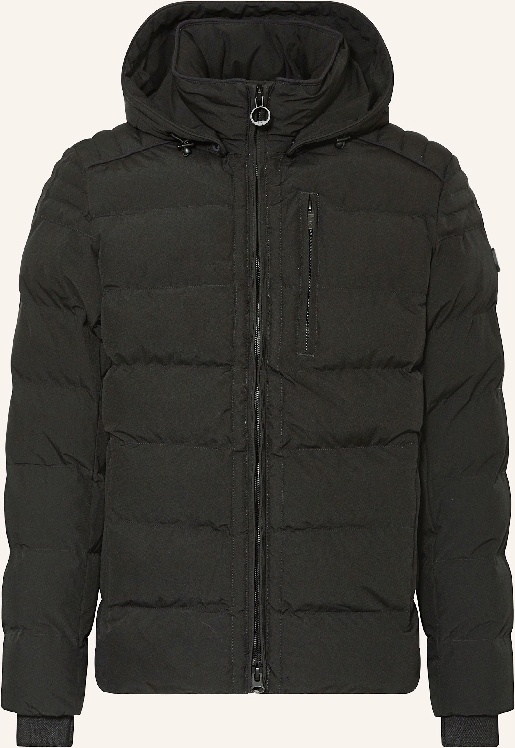 Thumbnail - Wellensteyn Steppjacke Mit Abnehmbarer Kapuze schwarz