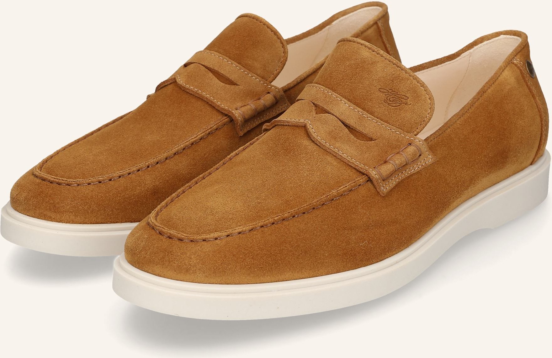 Heinrich Dinkelacker Loafer Genua Penny Loafer V braun