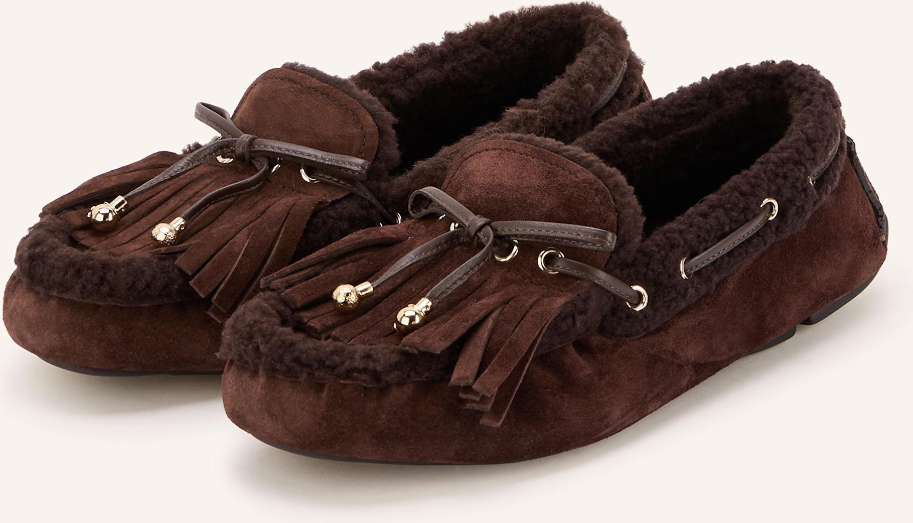 Jimmy Choo Mokassins Manon braun