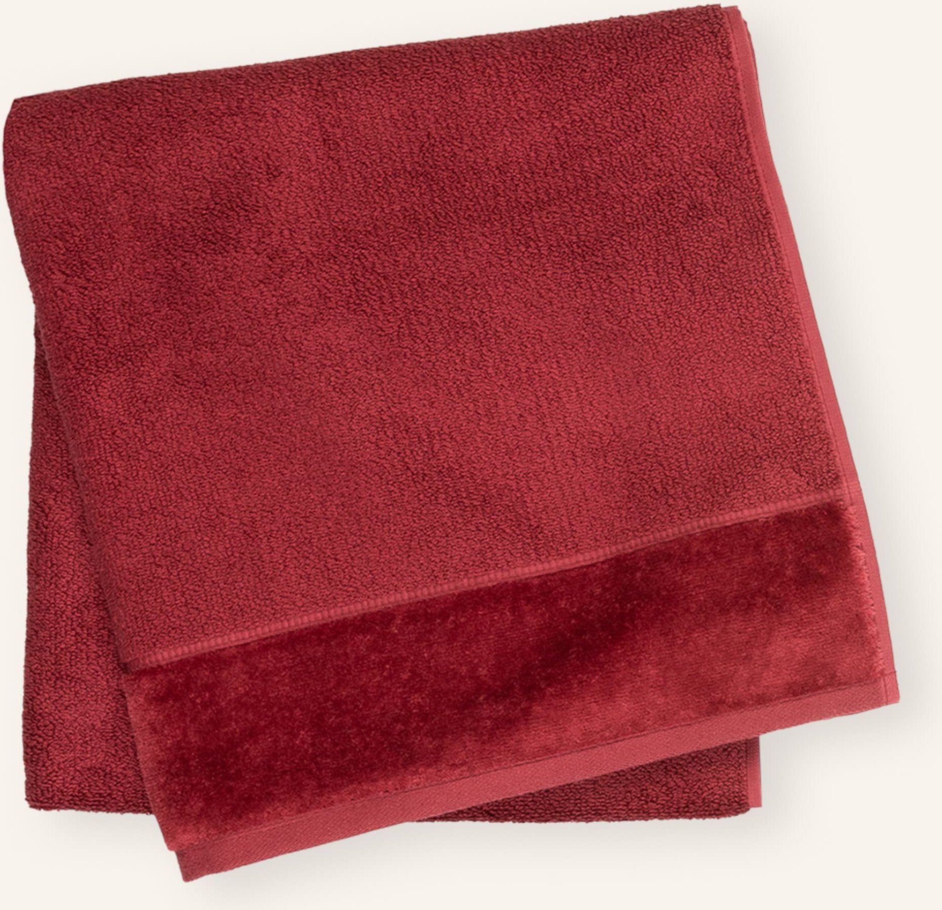 Thumbnail - Vossen Duschtuch Pure rot