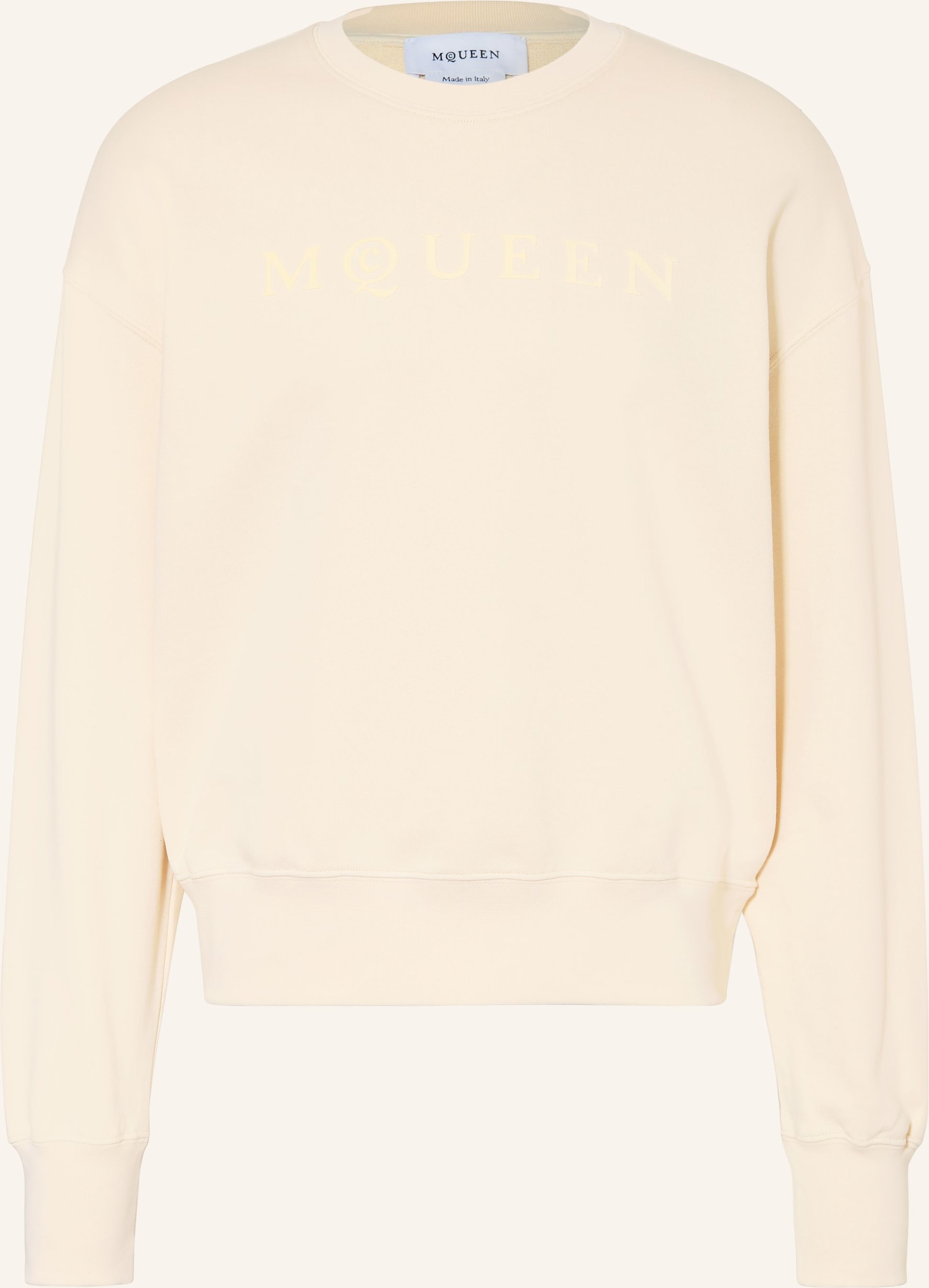 Mcqueen Sweatshirt weiss