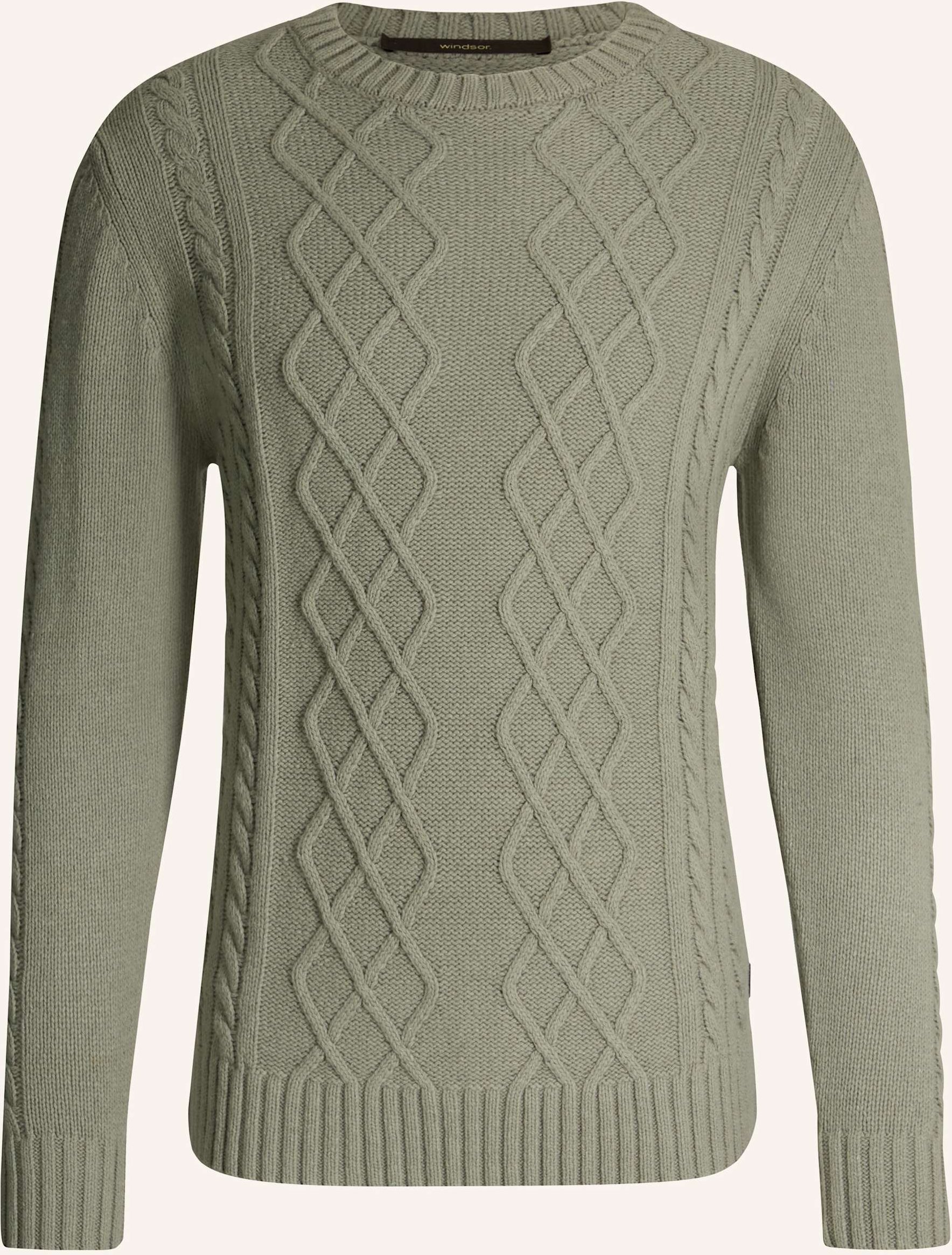 Windsor. Strickpullover gruen
