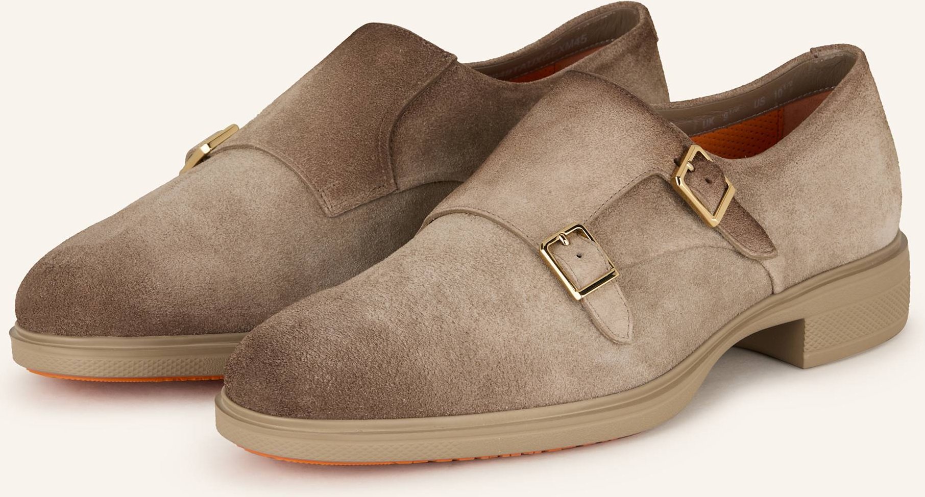 Santoni Double-Monks braun