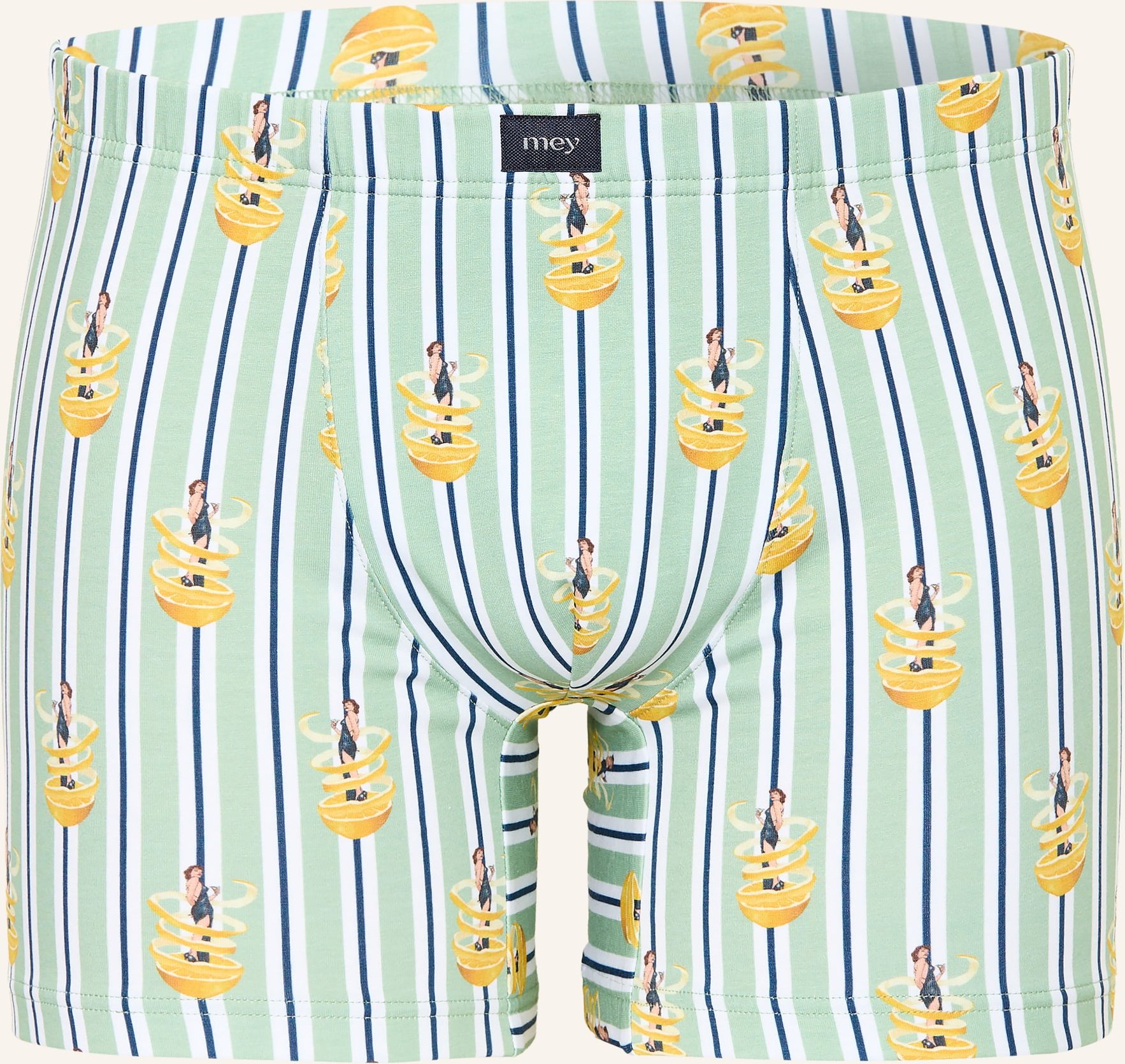 Mey Boxershorts Serie Fizz & Flavours gruen