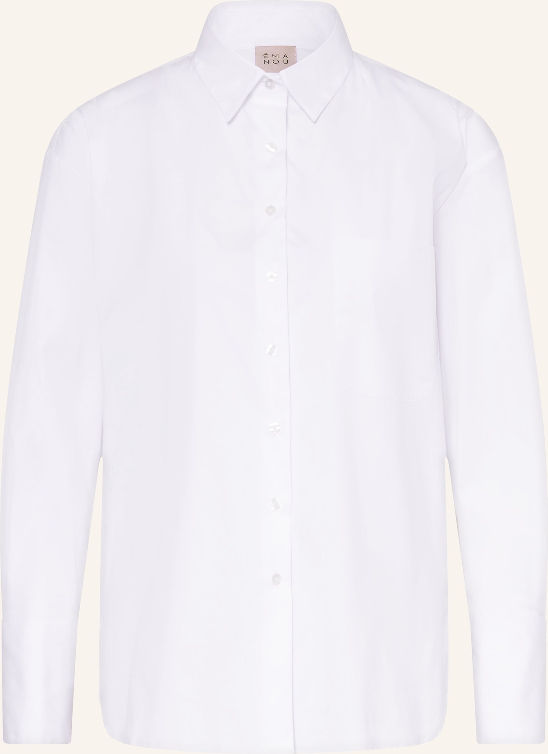 Émanou Hemdbluse weiss