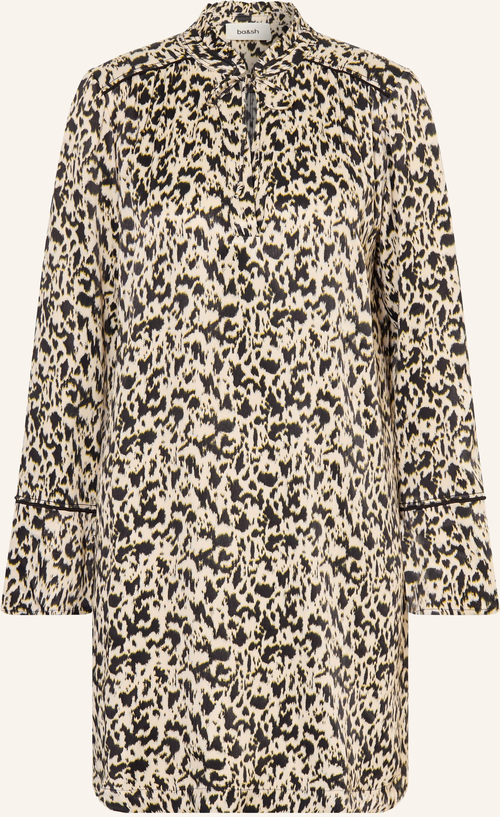 Ba&Sh Satinkleid Perla weiss