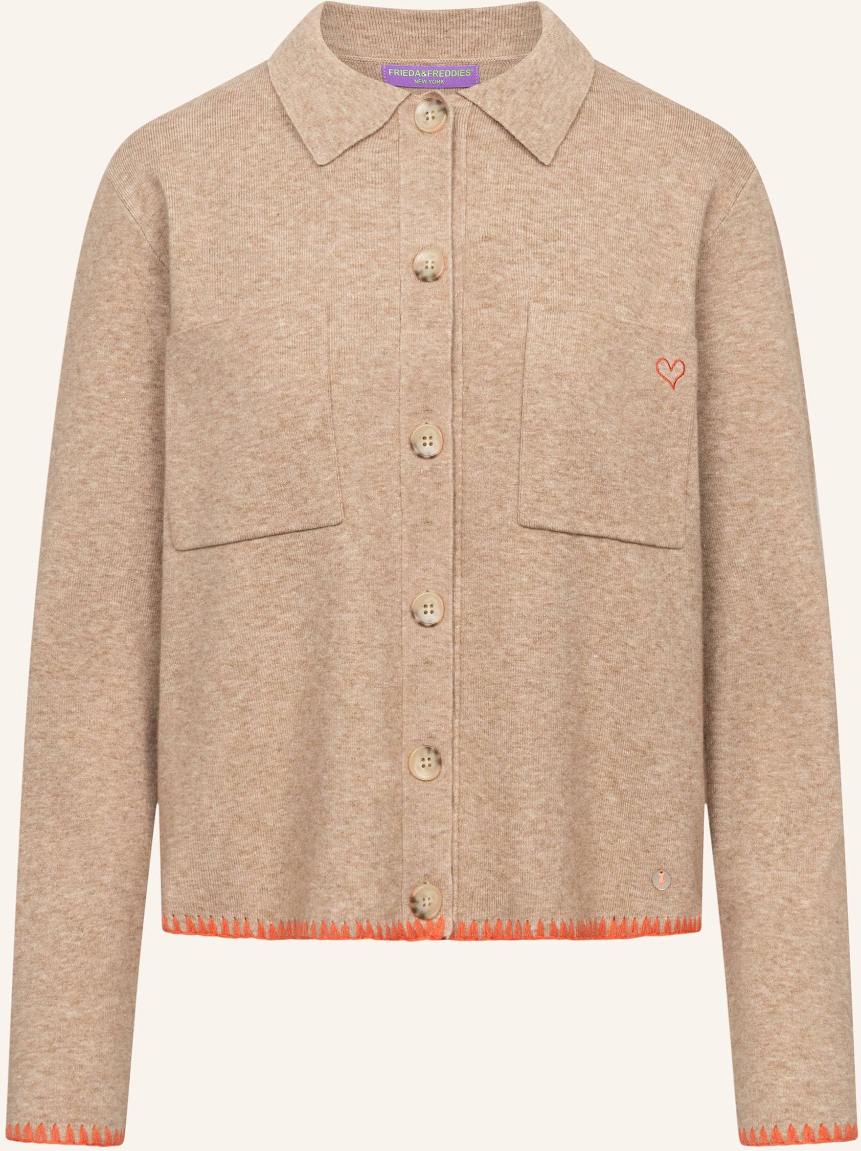 Frieda & Freddies Strickjacke beige