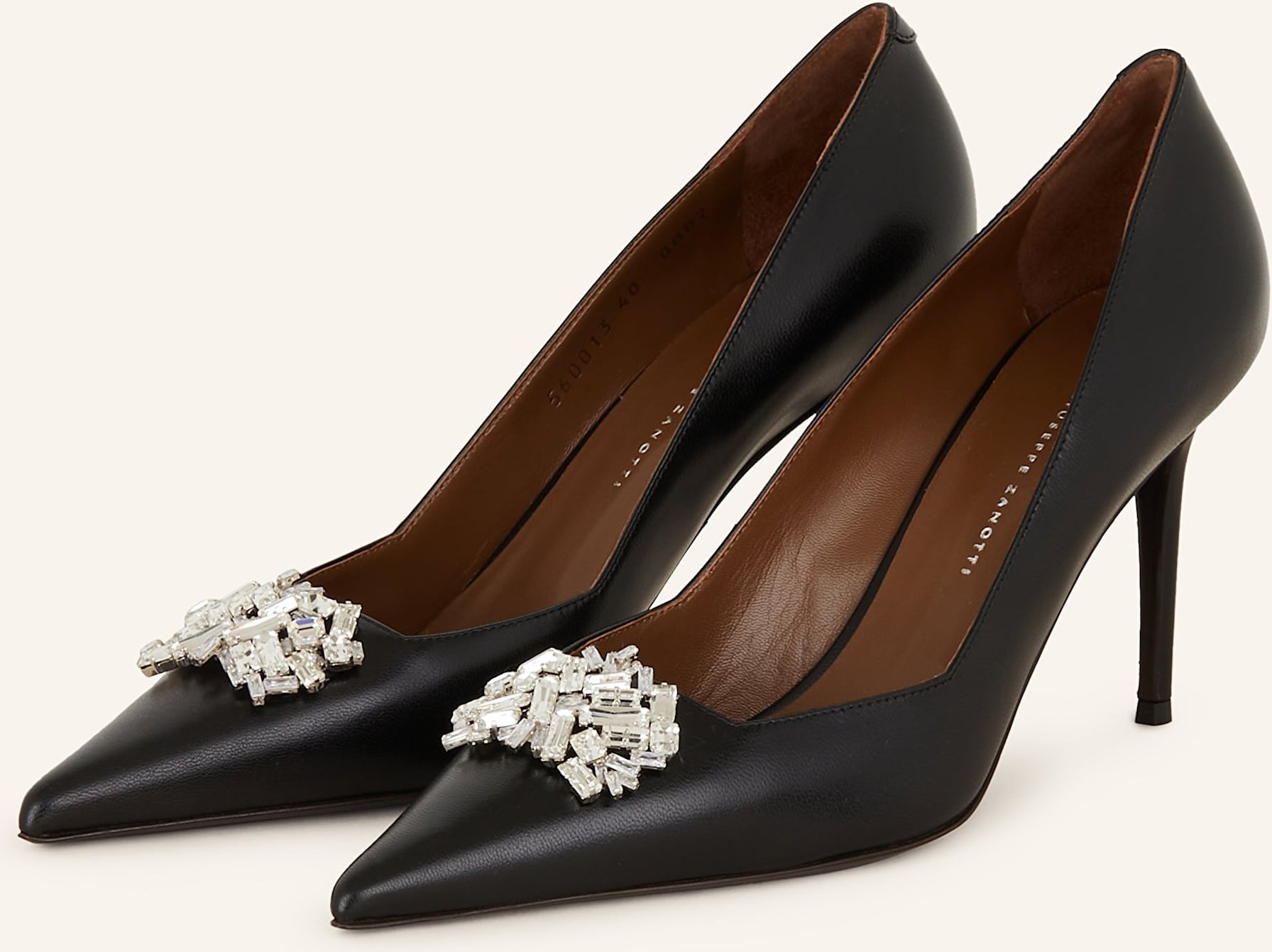 Thumbnail - Giuseppe Zanotti Design Pumps Muse Mit Schmucksteinen schwarz
