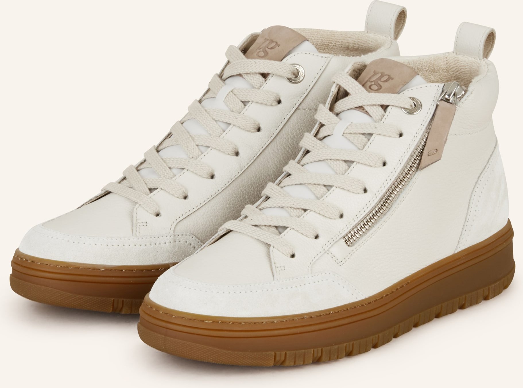 Paul Green Hightop-Sneaker weiss