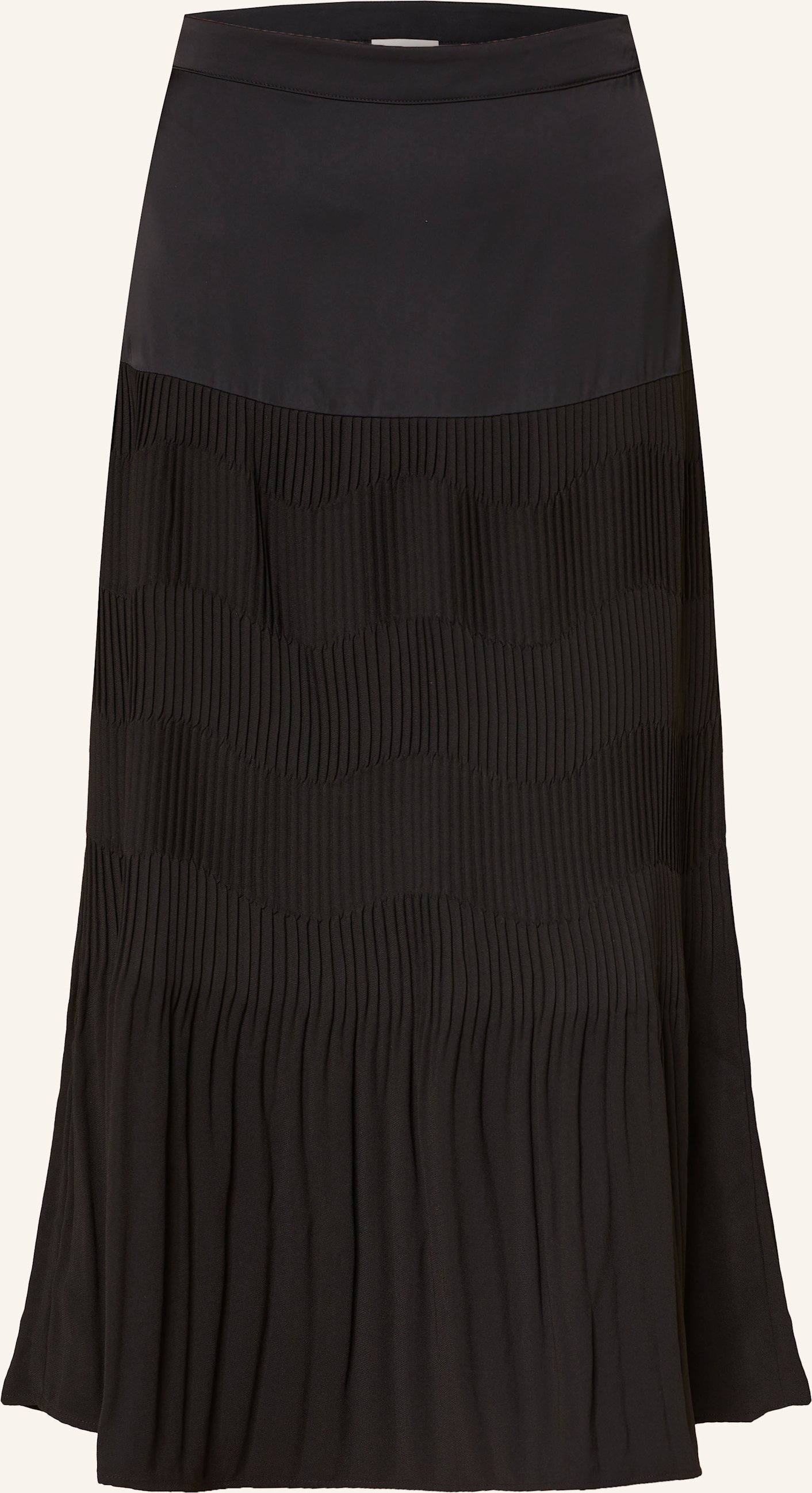 Claudie Pierlot Rock Mit Plissees schwarz