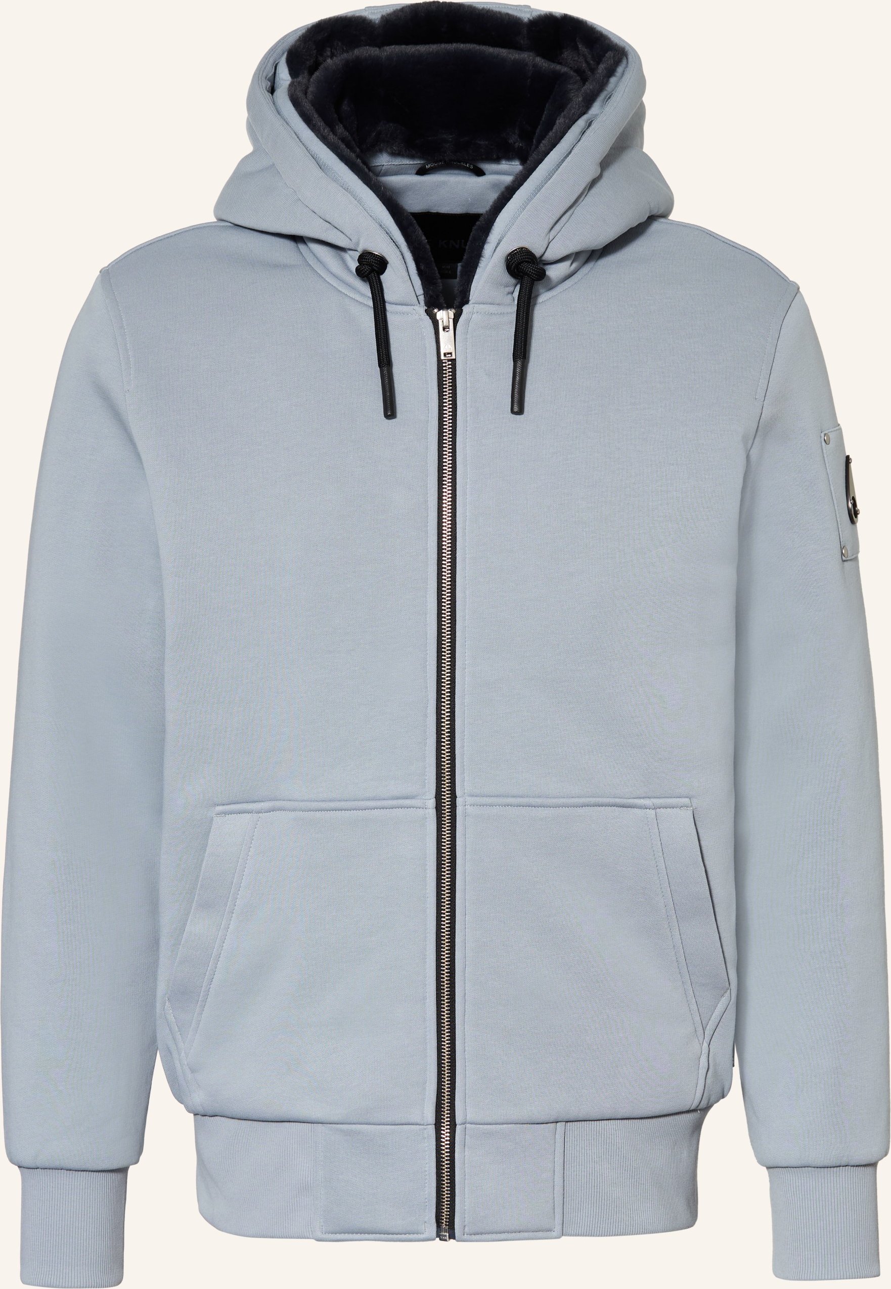 Moose Knuckles Sweatjacke Bunny blau