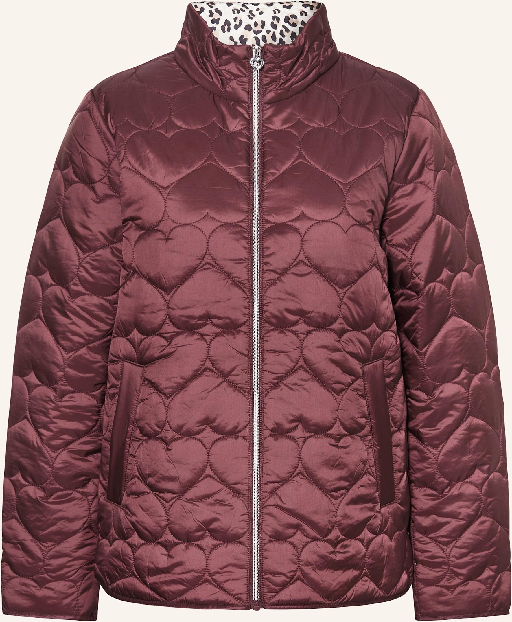 Cartoon Steppjacke rot