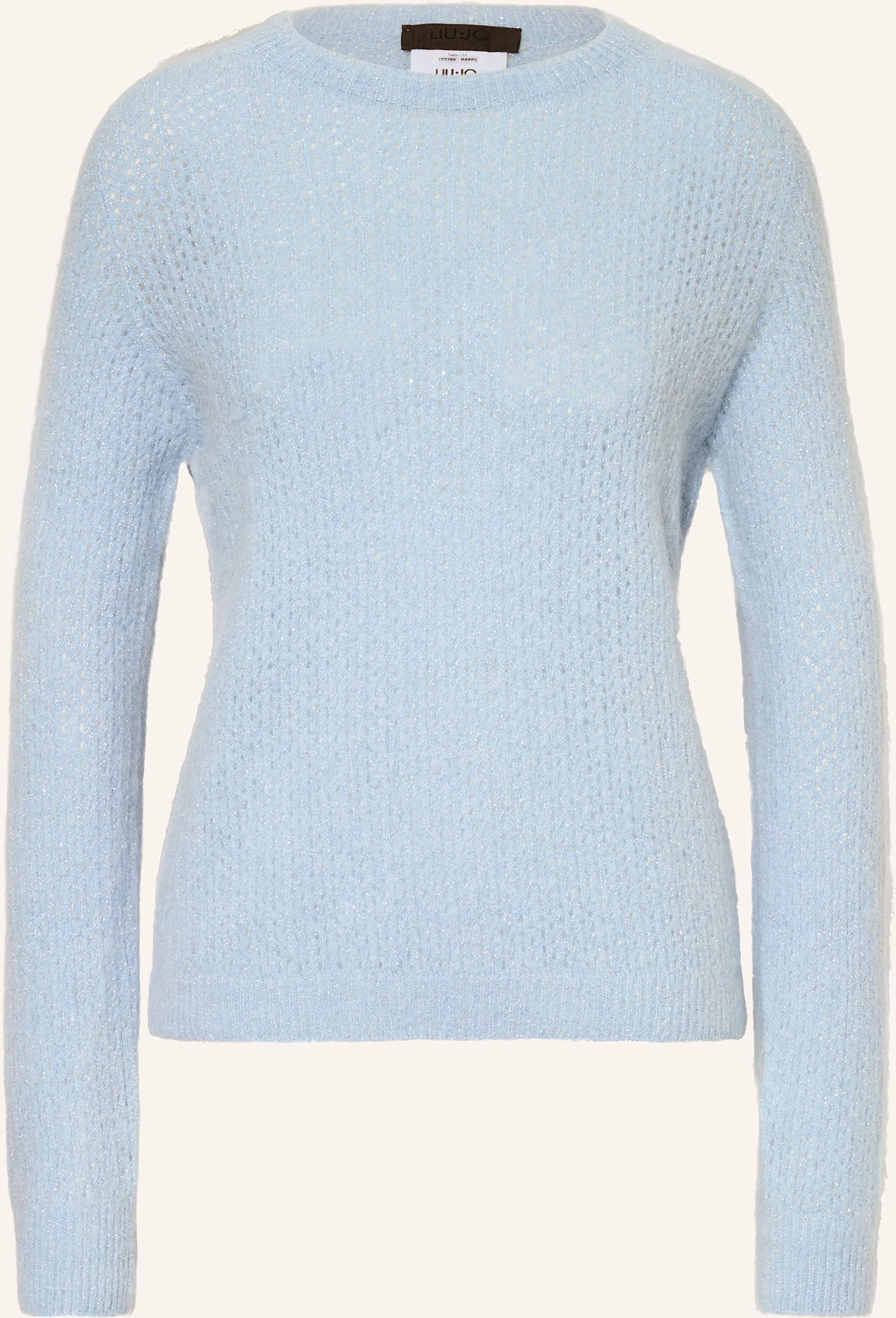 Thumbnail - Liu Jo Pullover Mit Alpaka blau