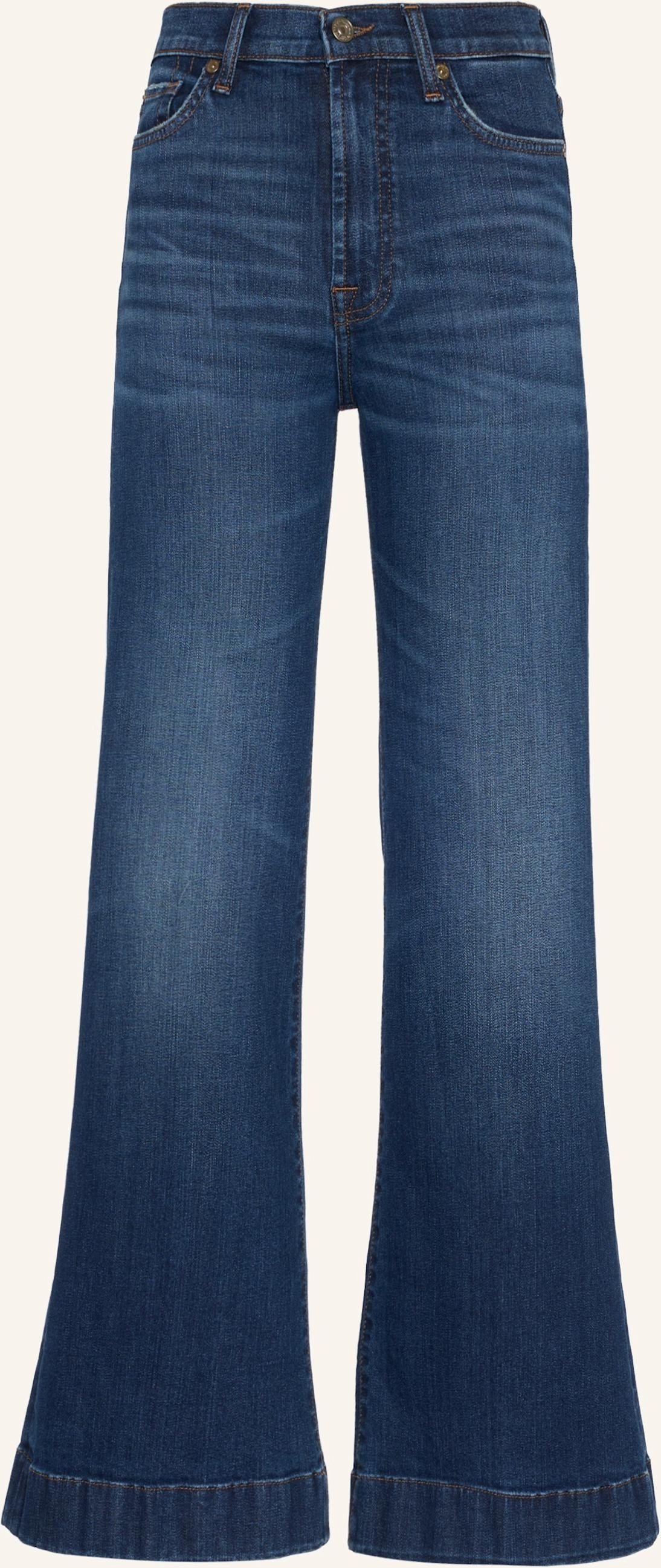 7 For All Mankind Jeans Flare Flare Fit blau