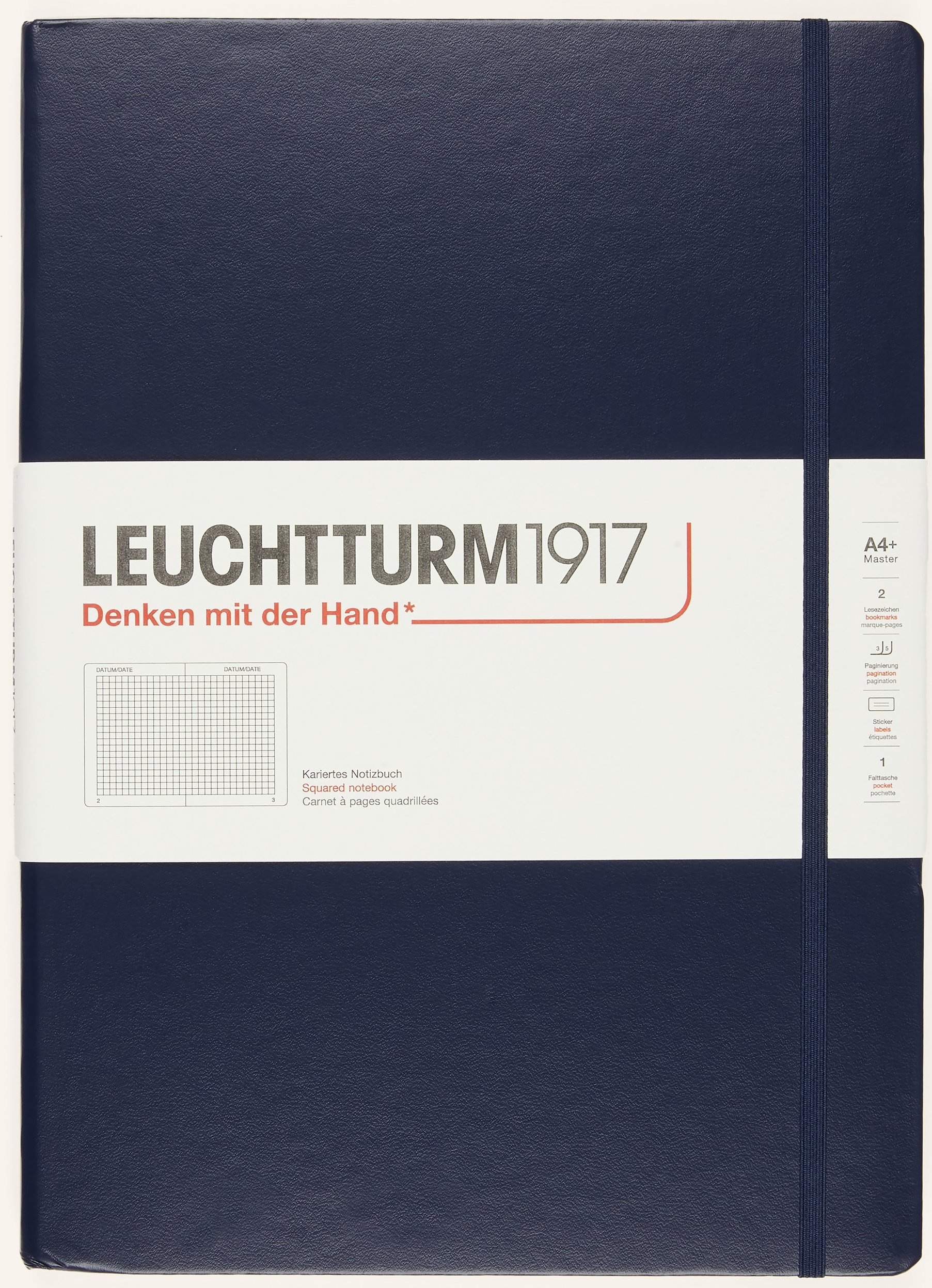 Leuchtturm Notizbuch Master Classic blau