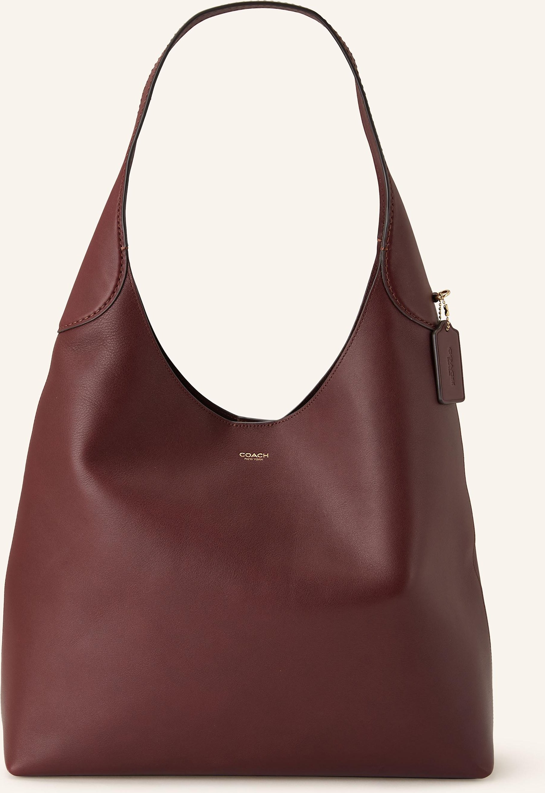 Thumbnail - Coach Beuteltasche Brooklyn rot