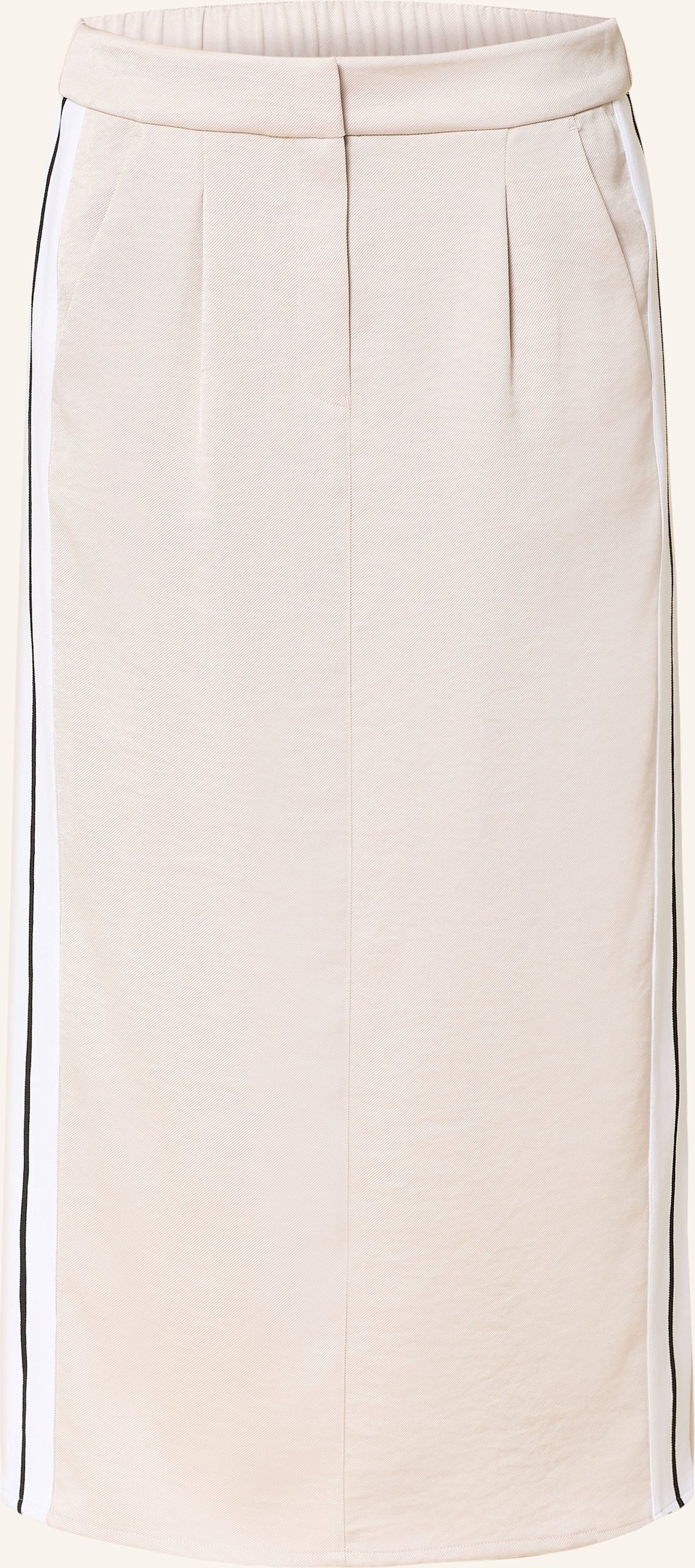 Marc Aurel Rock Mit Galonstreifen beige