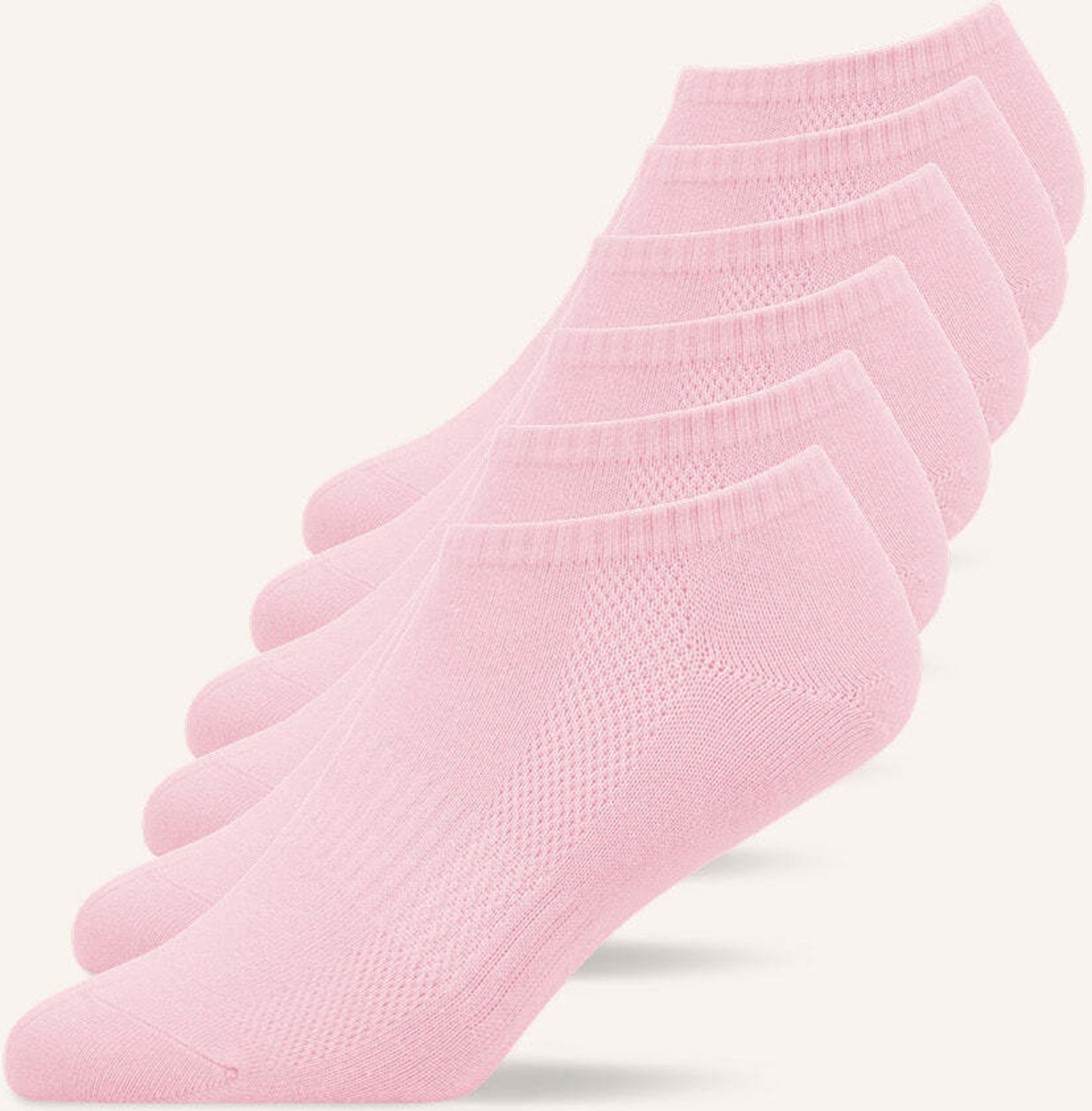 Snocks Kinder Sneaker Socken rosa