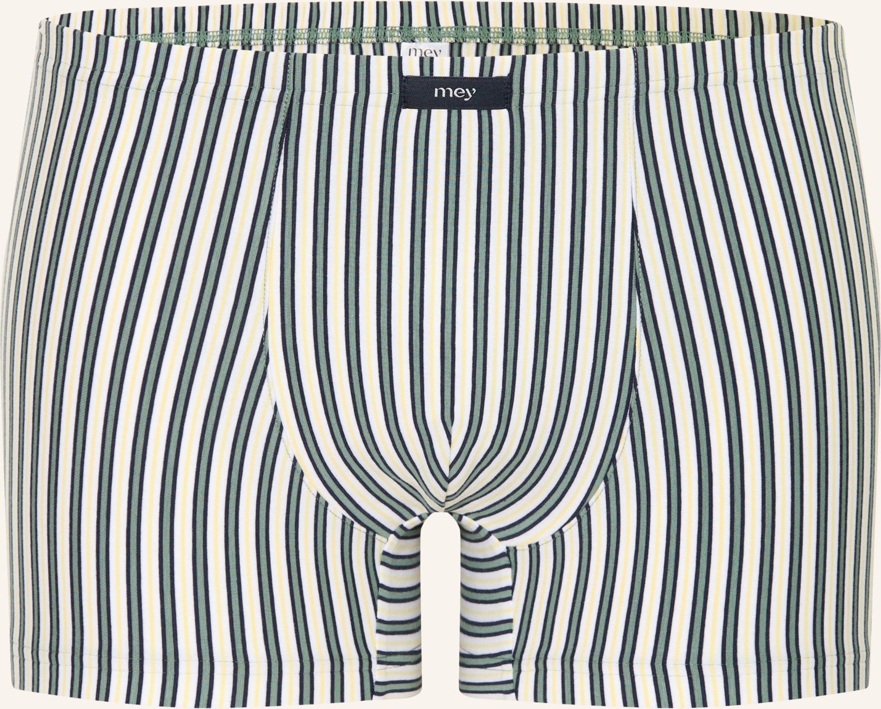 Mey Boxershorts Serie Palm Stripes gruen