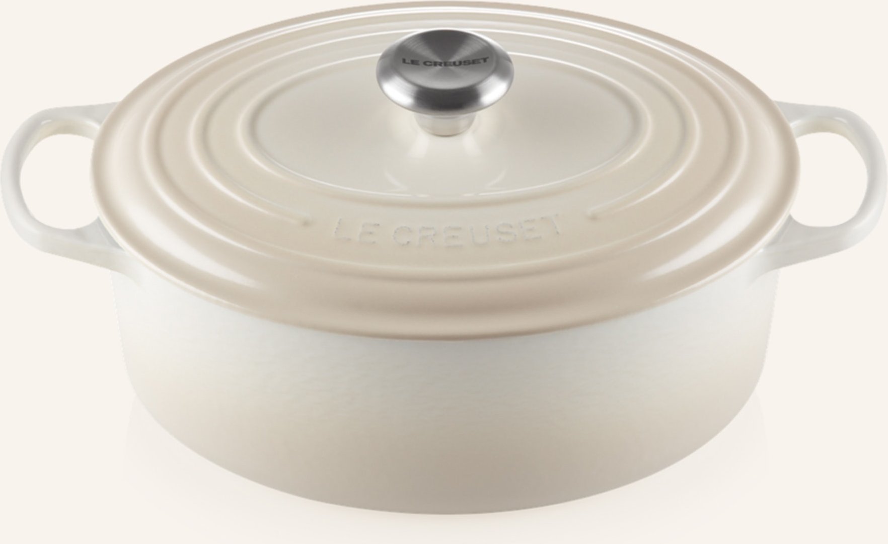 Thumbnail - Le Creuset Bräter Signature weiss