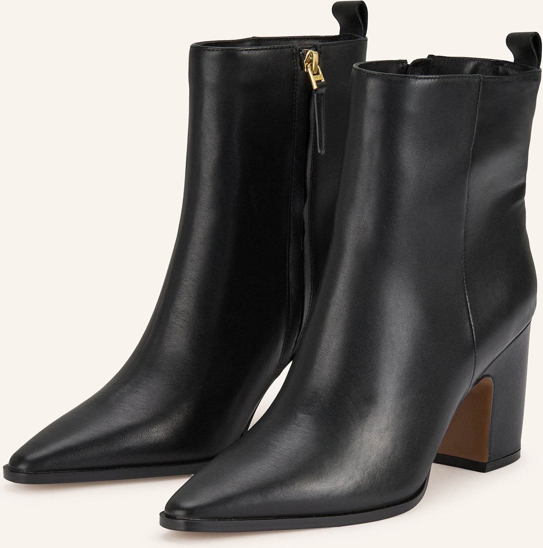 Reiss Stiefelette Amy schwarz