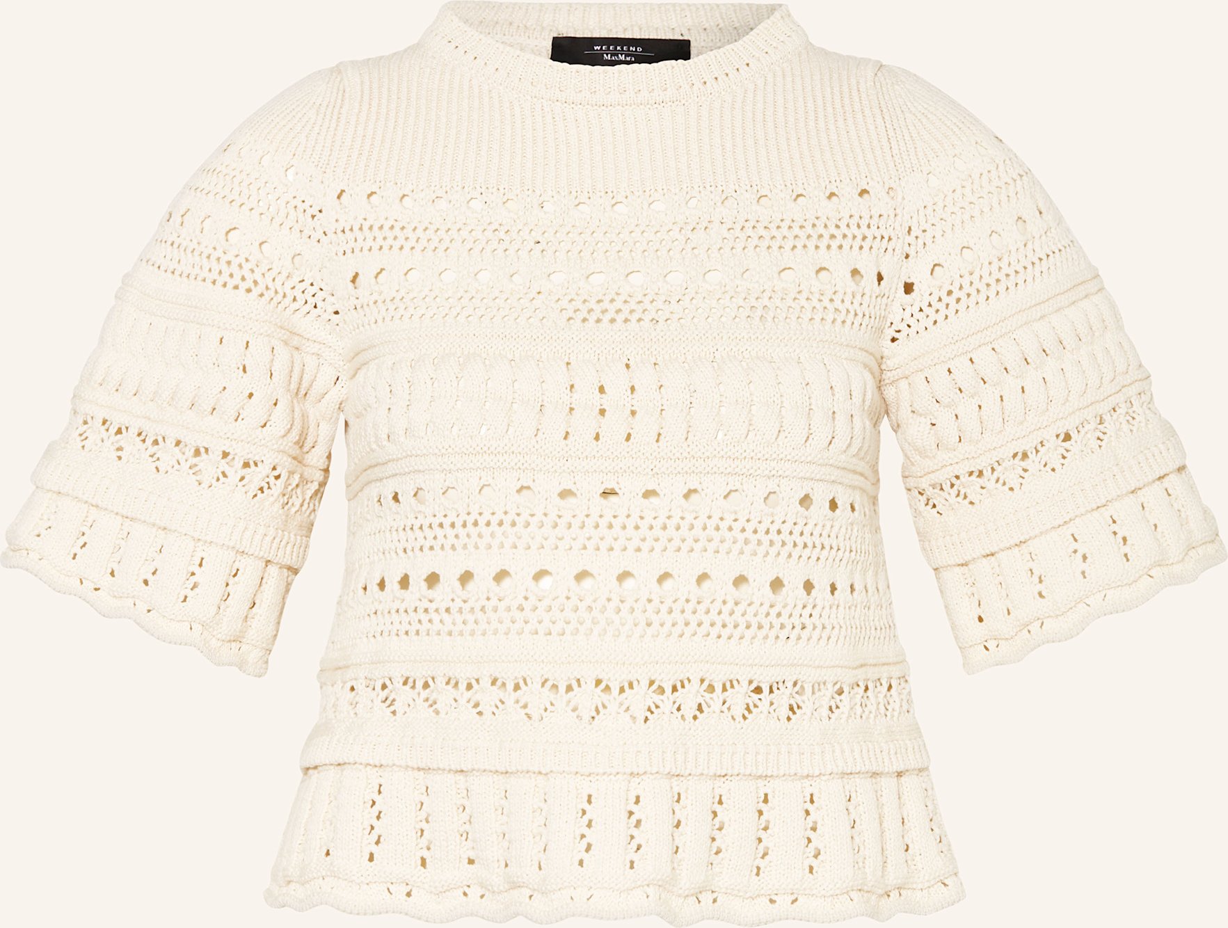 Weekend Max Mara Strickshirt Asburg weiss