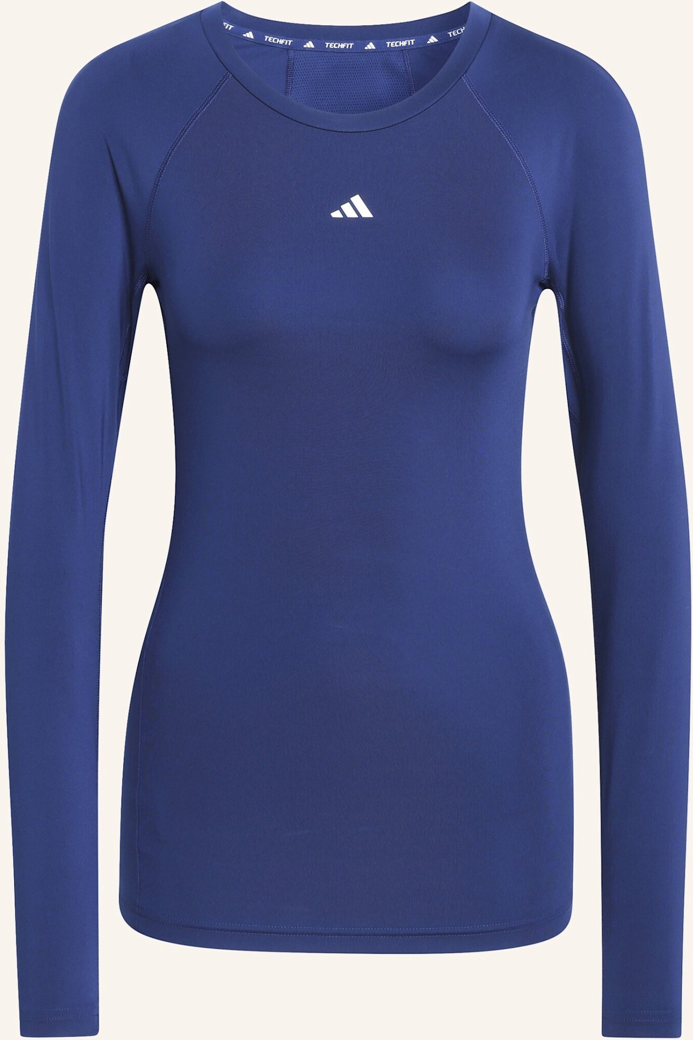 Adidas Longsleeve Techfit blau