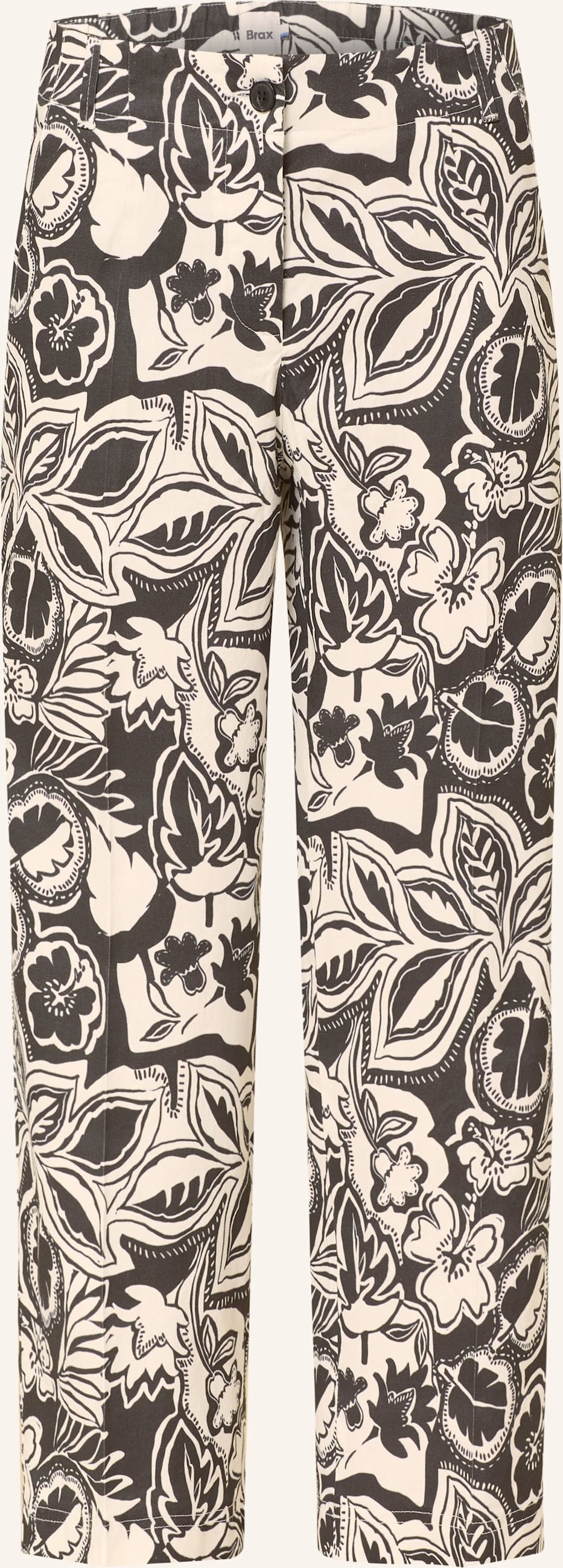 Brax Culotte Maine S Mit Leinen schwarz