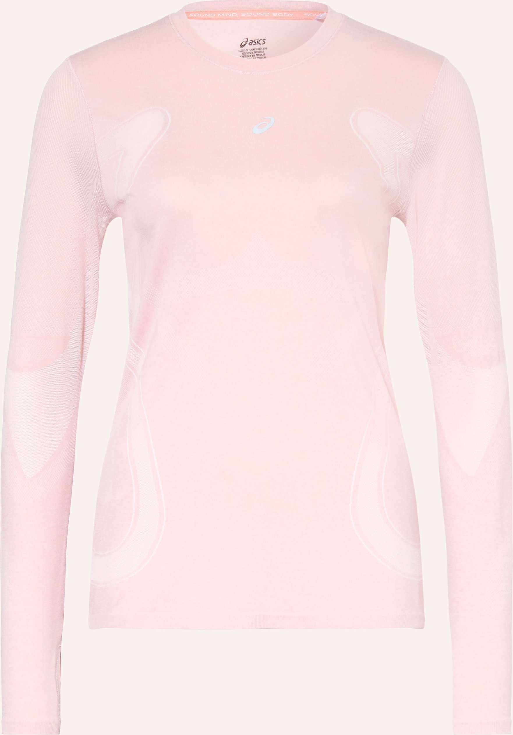 Thumbnail - Asics Laufshirt Road Seamless Ls rosa
