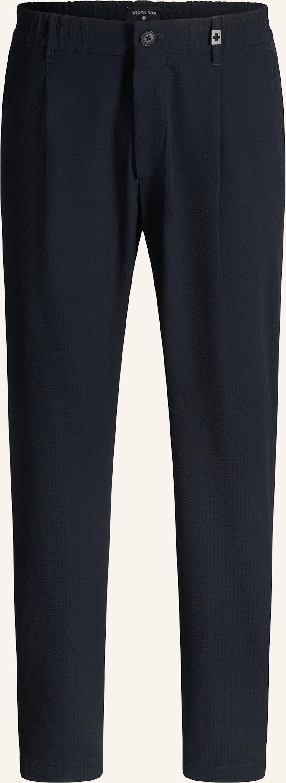 Strellson Bundfaltenhose Lui blau