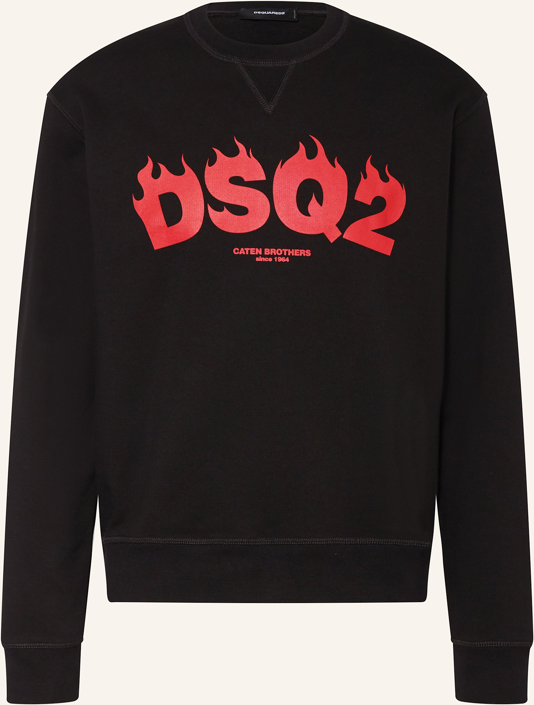 dsquared2 Sweatshirt Cool Fit schwarz