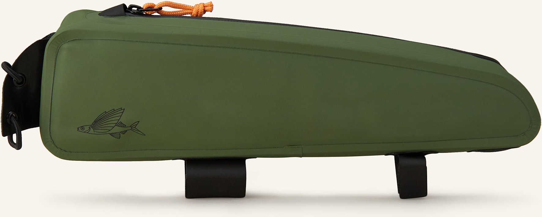 Café Du Cycliste Fahrradtasche Top Tube gruen